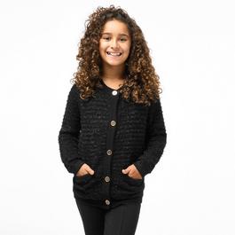 Biba Junior Girls Biba Fluffy Cardigan