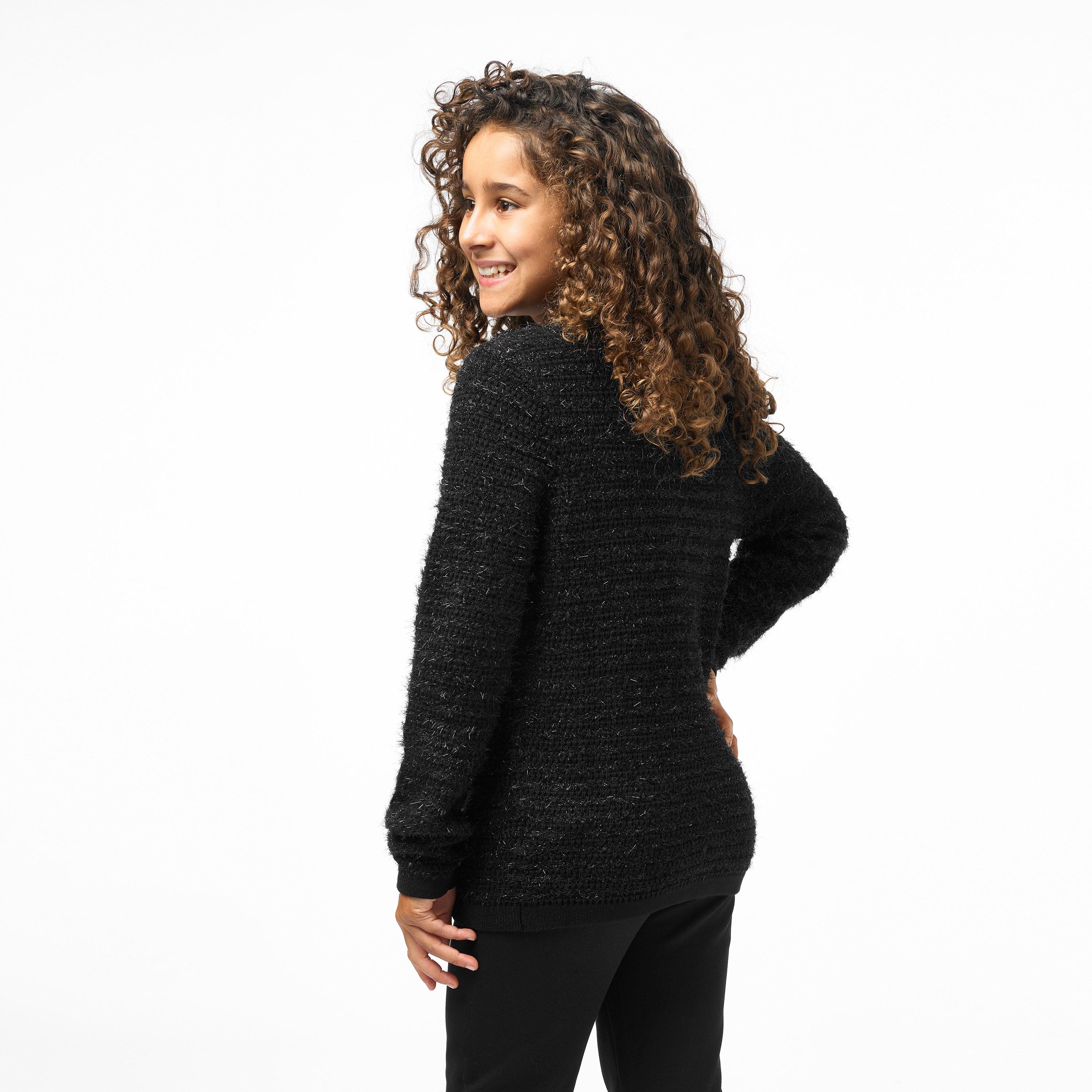 Nero Brillante - Biba - Junior Girls Biba Fluffy Cardigan - 2