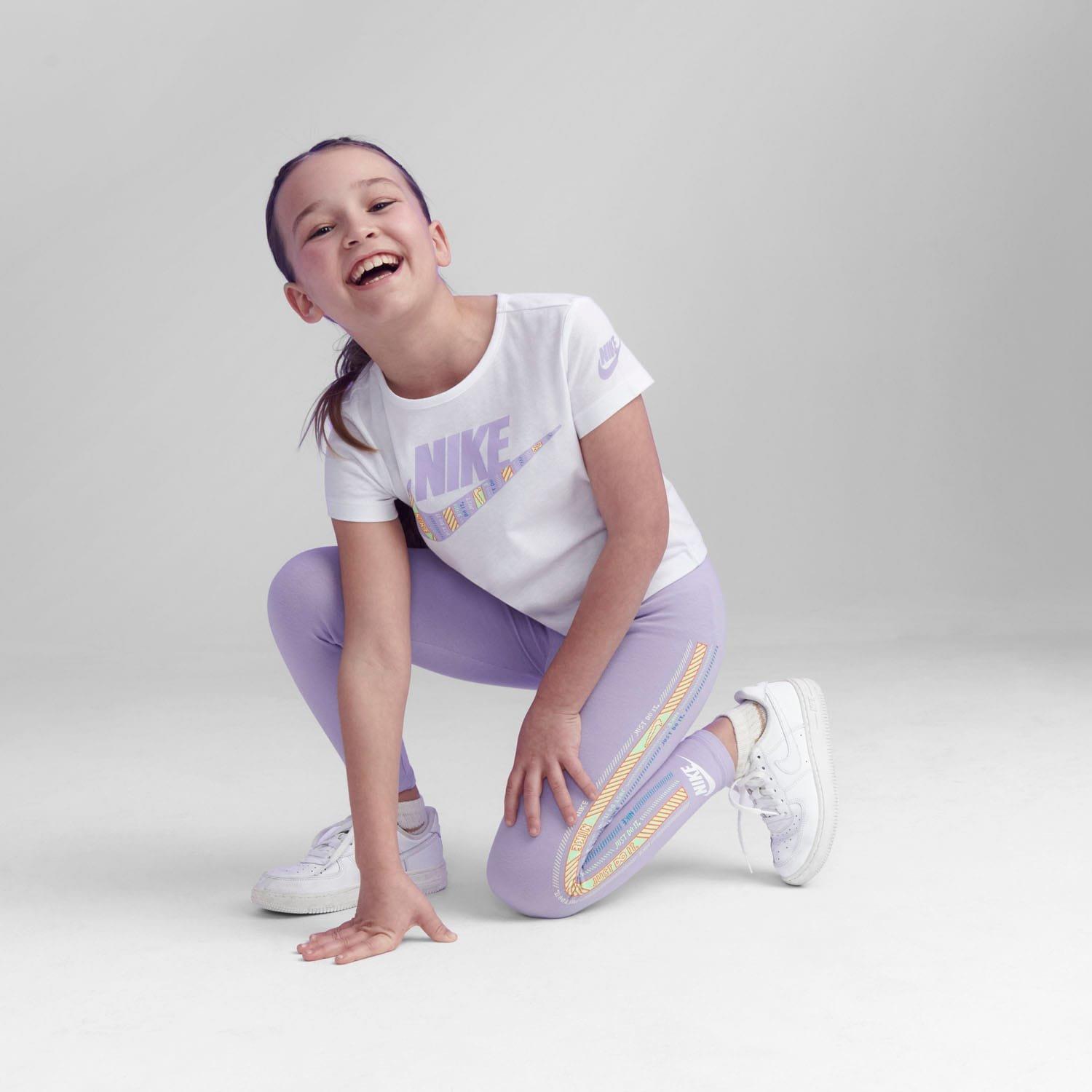 Purple - Nike - Happy Camper Legging Set - 1