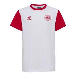 Hummel Denmark Fan Block T Shirt Junior