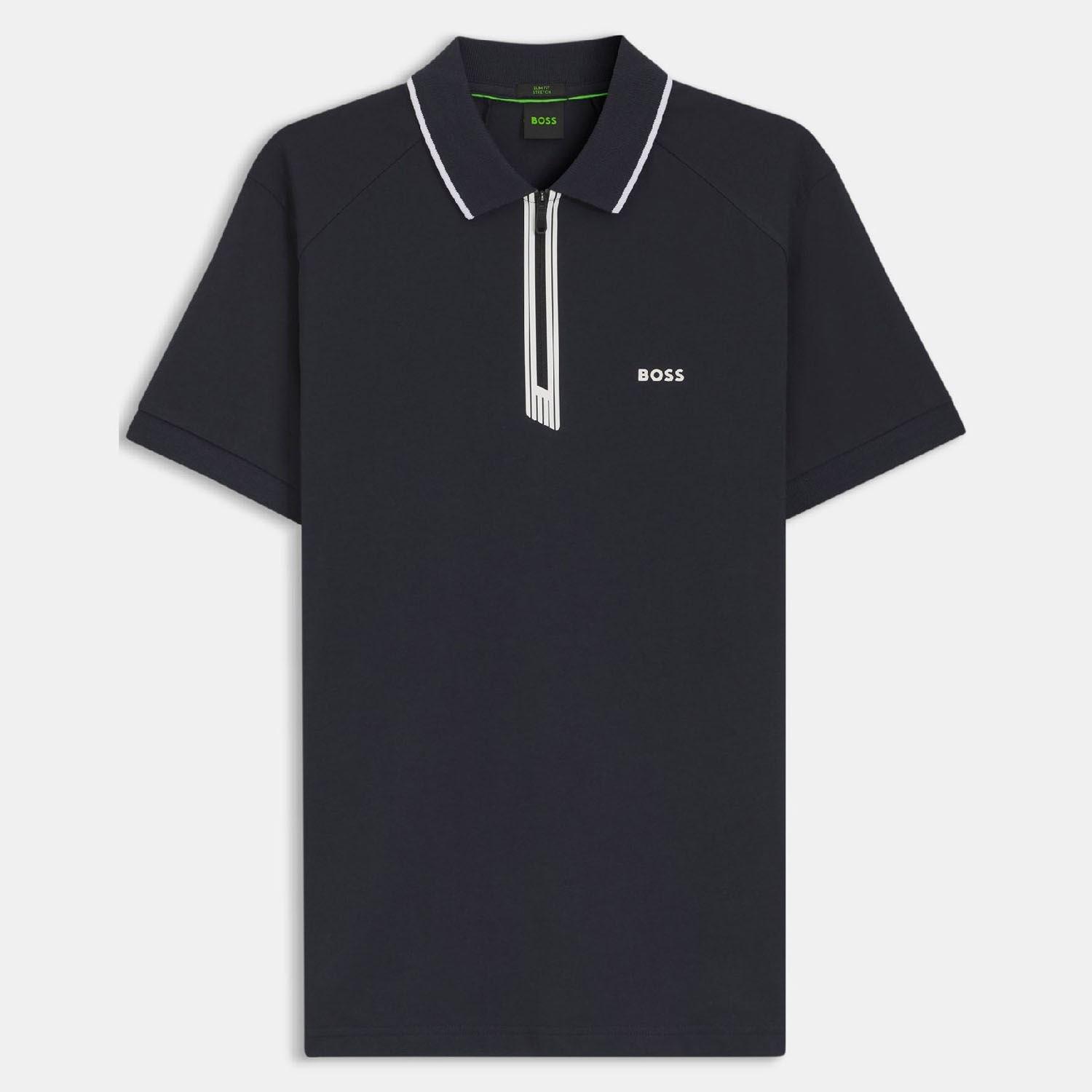 Dark Blue - Boss - Phillix_IN Polo Shirt - 1