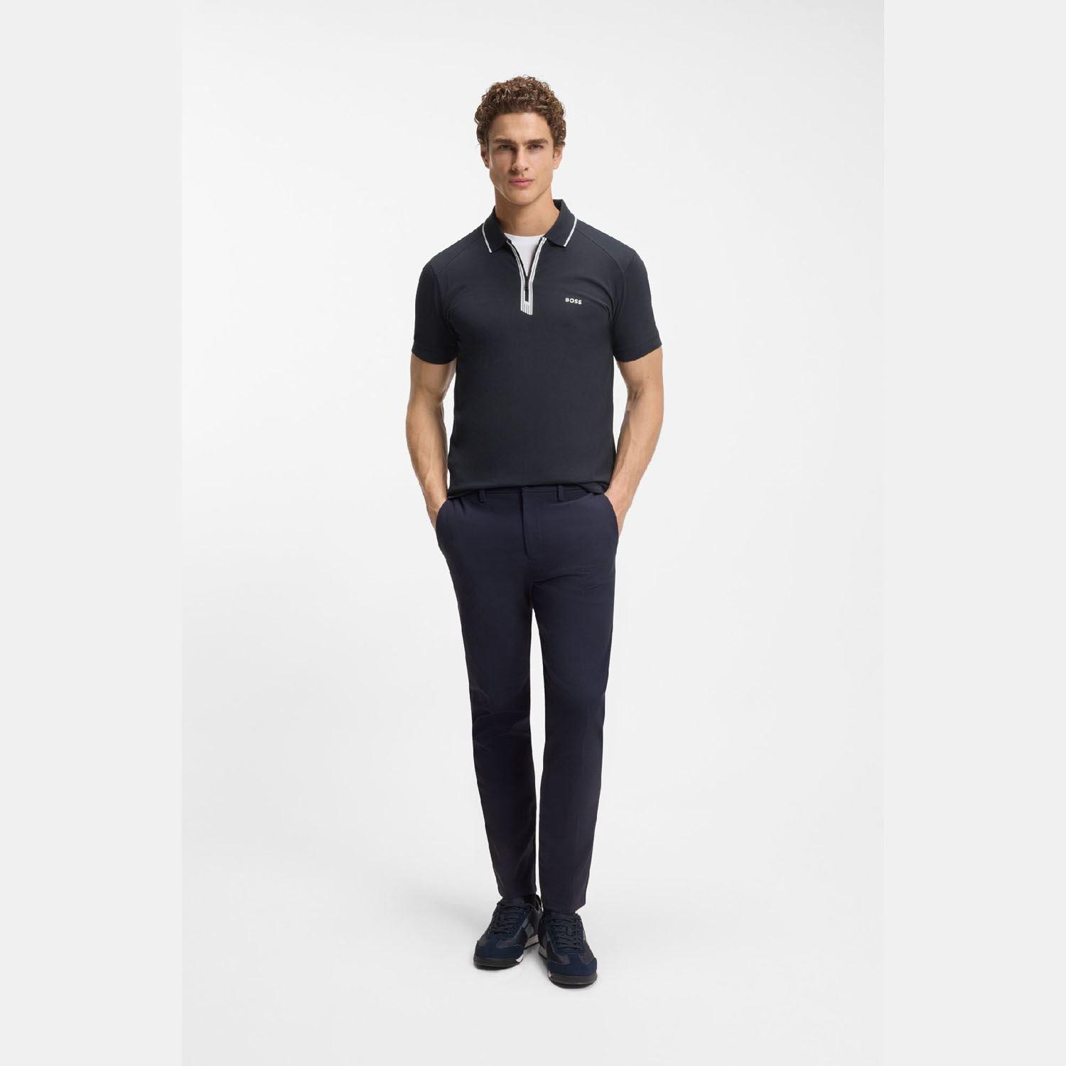 Dark Blue - Boss - Phillix_IN Polo Shirt - 4