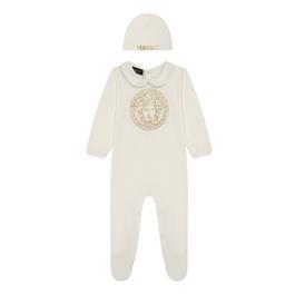 Versace Babies Onsie And Hat