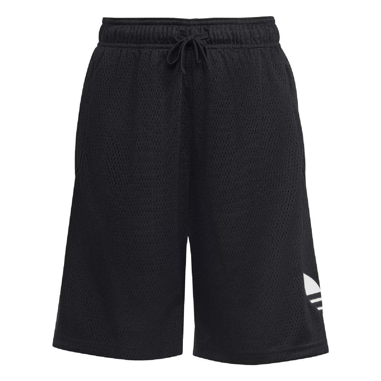 black - adidas Originals - adidas Originals Loose Mesh Shorts - 1