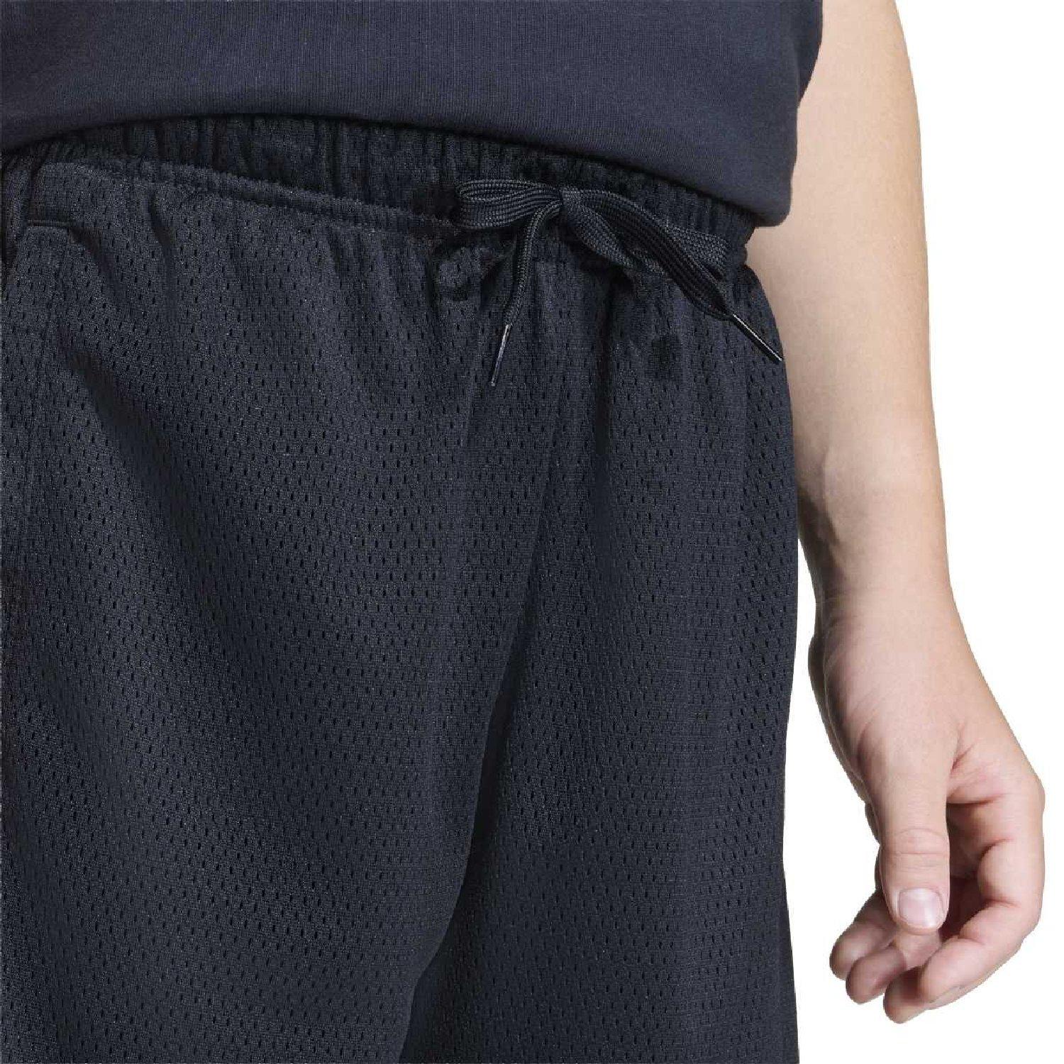 black - adidas Originals - adidas Originals Loose Mesh Shorts - 6