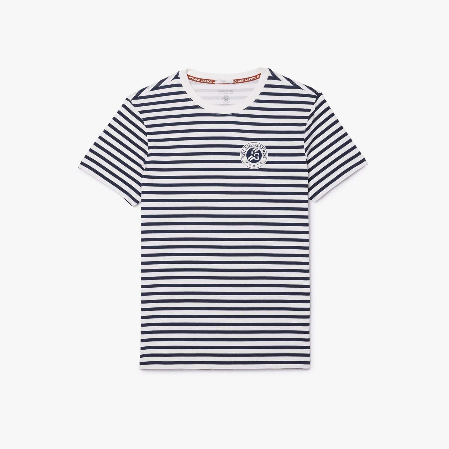 White - Lacoste - Ultra Dry Sport Roland-Garros Edition T-Shirt - 1