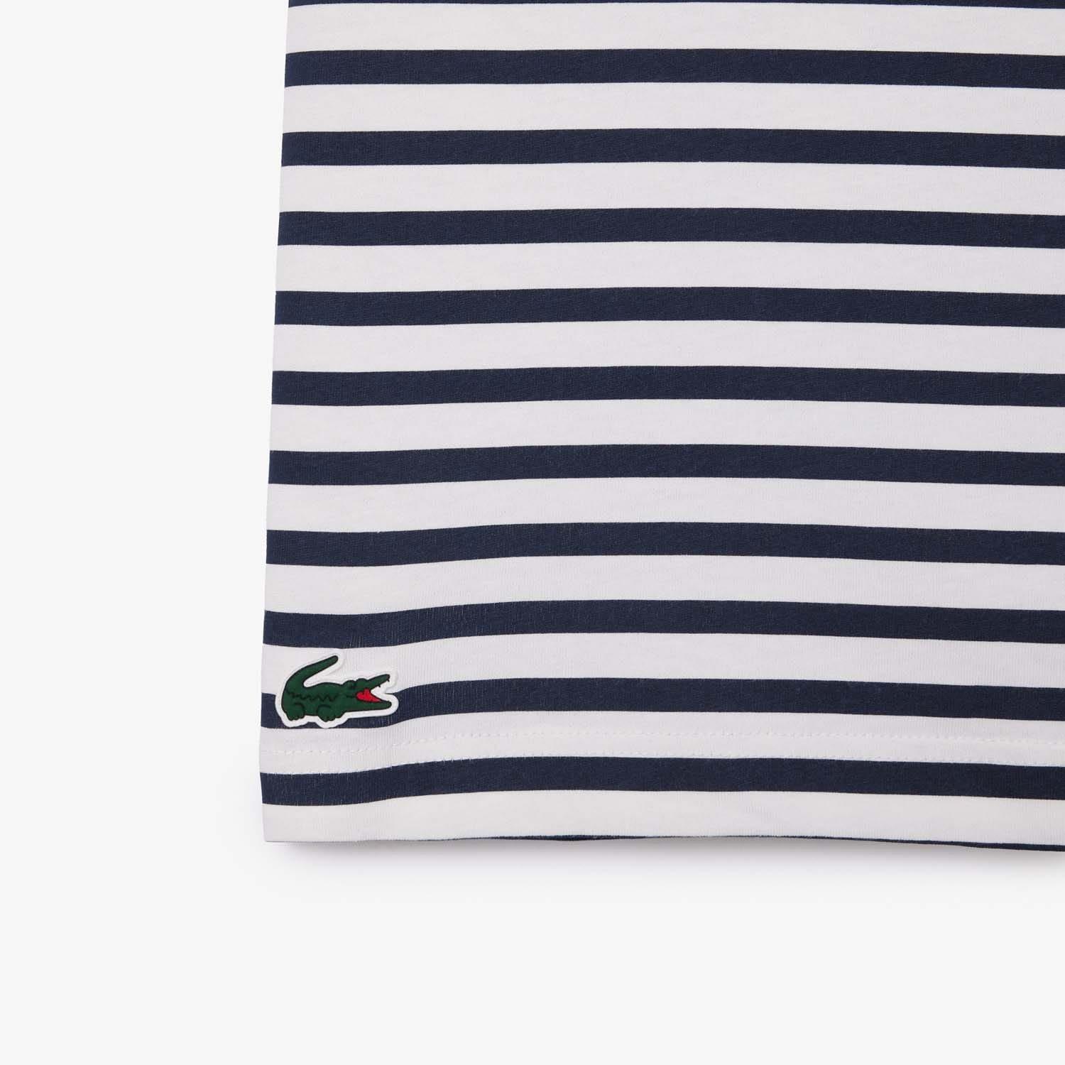 White - Lacoste - Ultra Dry Sport Roland-Garros Edition T-Shirt - 3