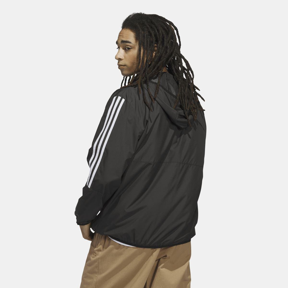 Black - adidas Originals - Skateboarding Windbreaker Jacket - 5