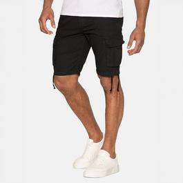 Threadbare Manchester Cotton Cargo Shorts