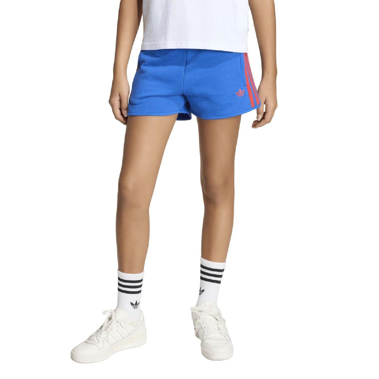 blue - adidas Originals - adidas Originals 3- Stripes Sprinter Shorts - 2