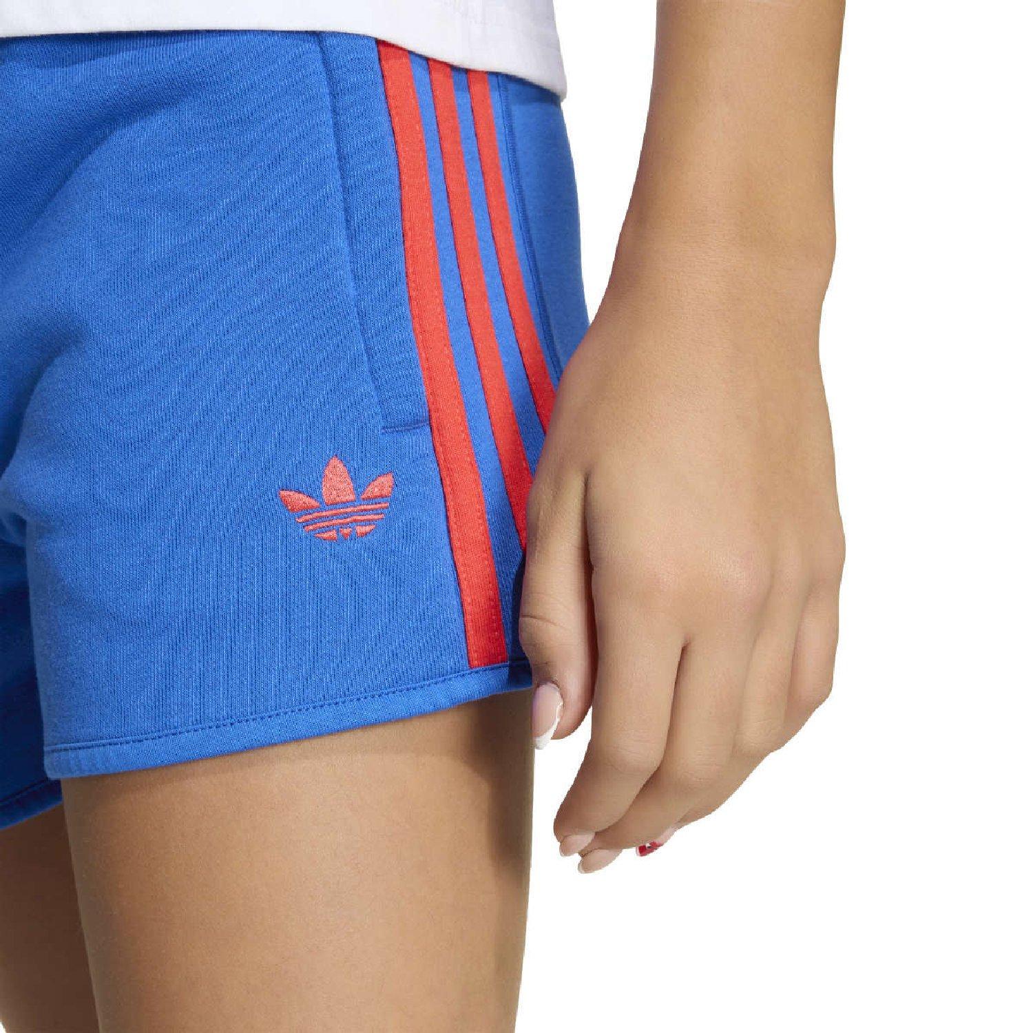 blue - adidas Originals - adidas Originals 3- Stripes Sprinter Shorts - 5