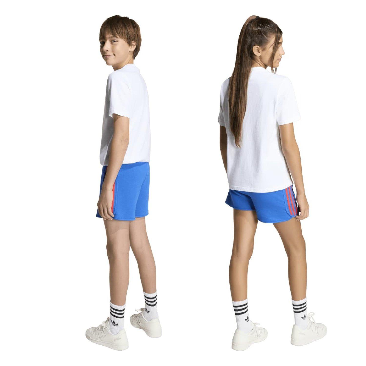 blue - adidas Originals - adidas Originals 3- Stripes Sprinter Shorts - 7