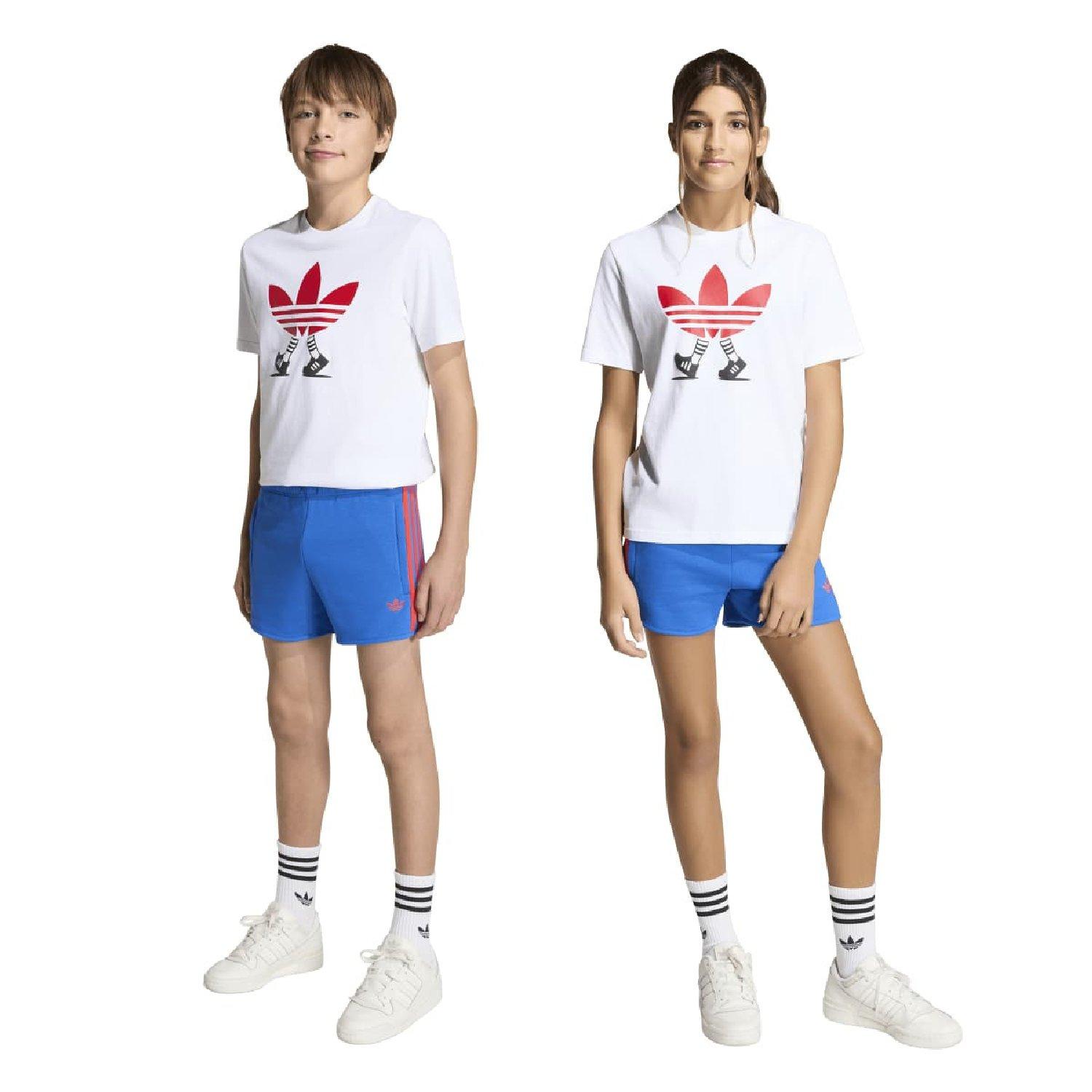 blue - adidas Originals - adidas Originals 3- Stripes Sprinter Shorts - 8