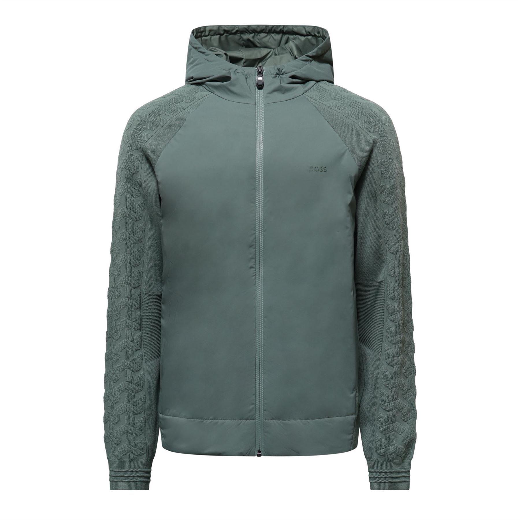 Green - Boss - KN Mirror Zip-Up Hoodie - 1