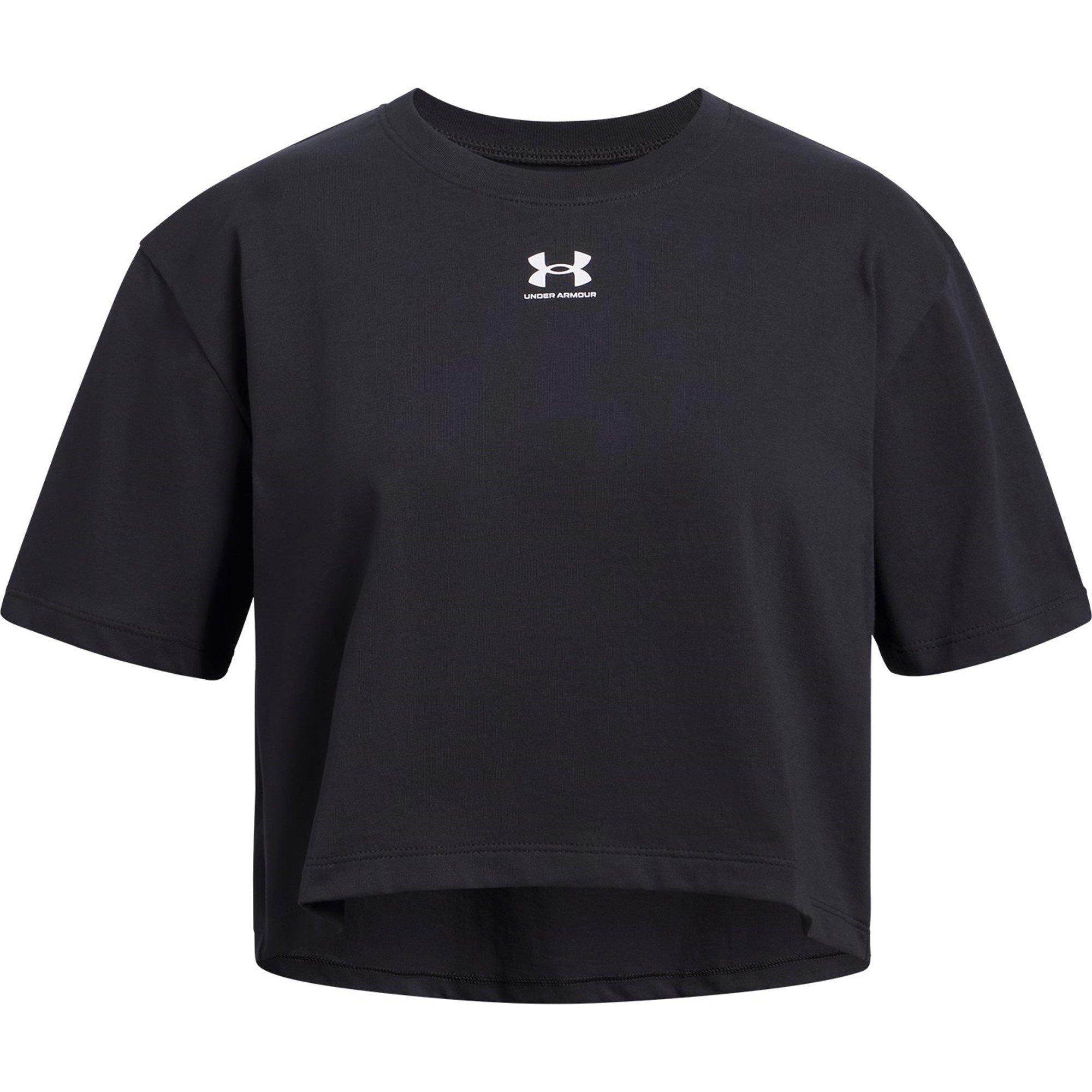 Black - Under Armour - Kids' Rival Short-Sleeve Oversized T-Shirt - 1