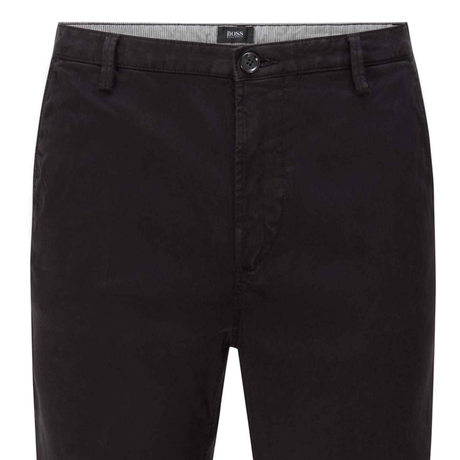 Black - Boss - Rice 1-D Trousers - 2