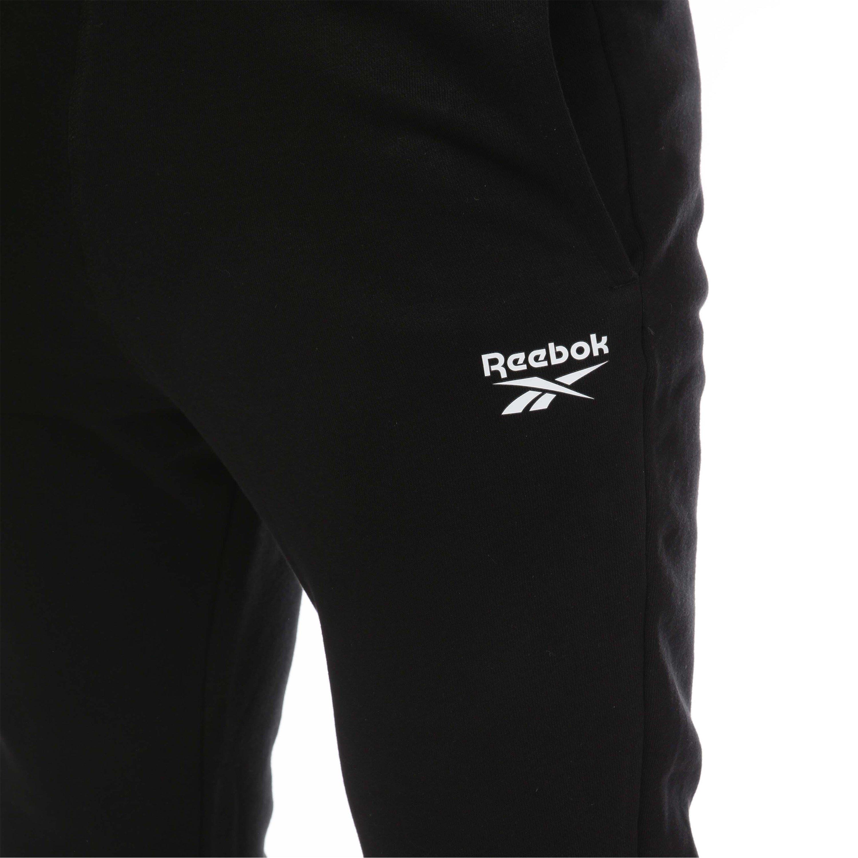 Black - Reebok - Identity French Terry Joggers - 3