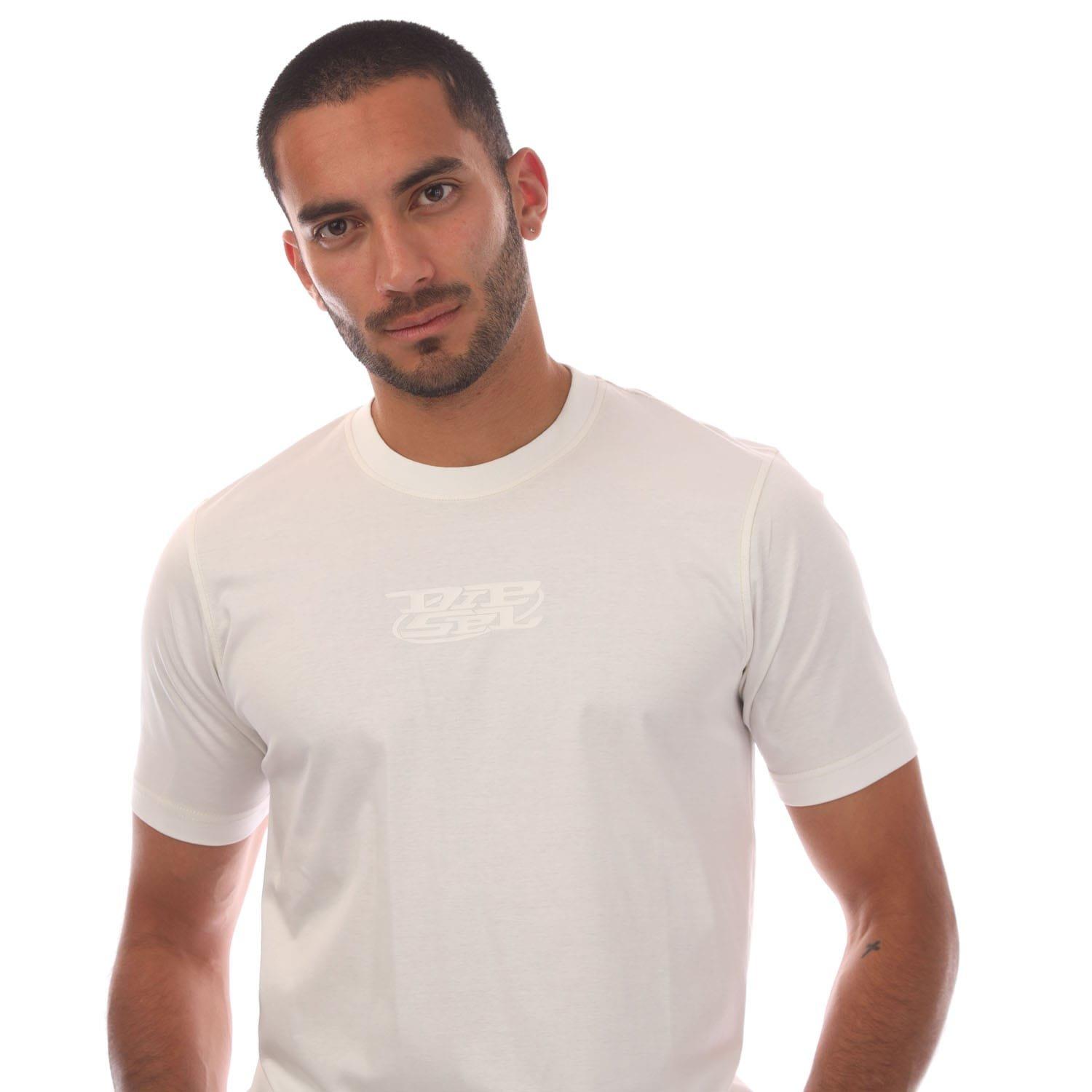 White - Diesel - T-Must-Slits-N T-Shirt - 2
