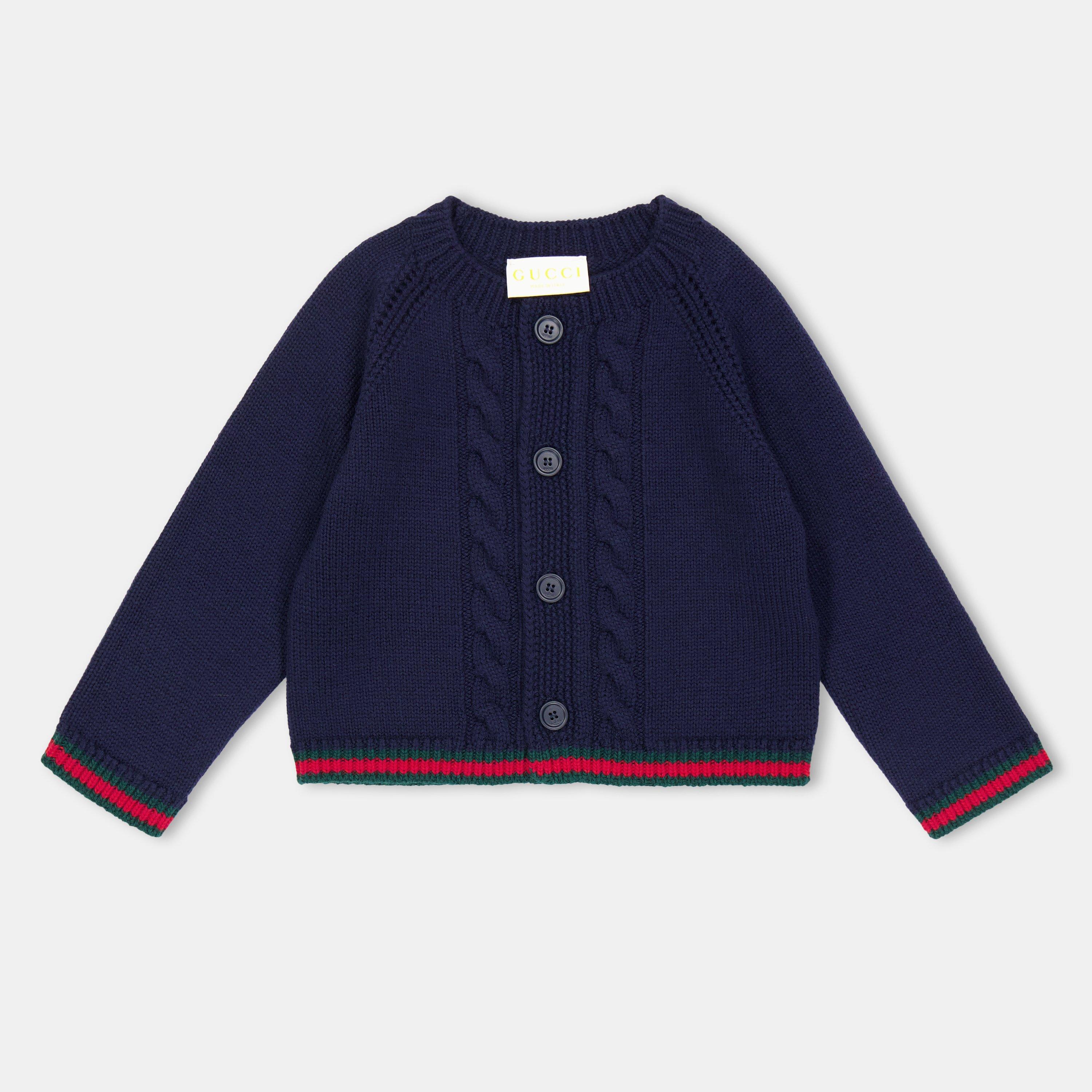 Oltremare 4180 - Gucci - Unisex Kids' Knitted Cardigan - 1