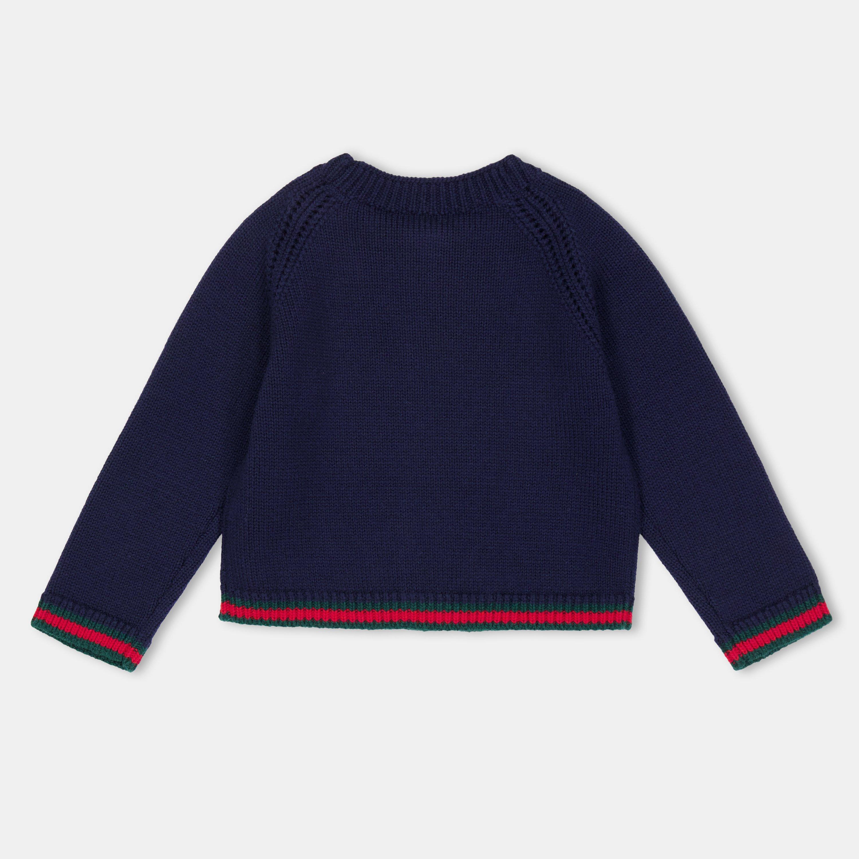 Oltremare 4180 - Gucci - Unisex Kids' Knitted Cardigan - 2