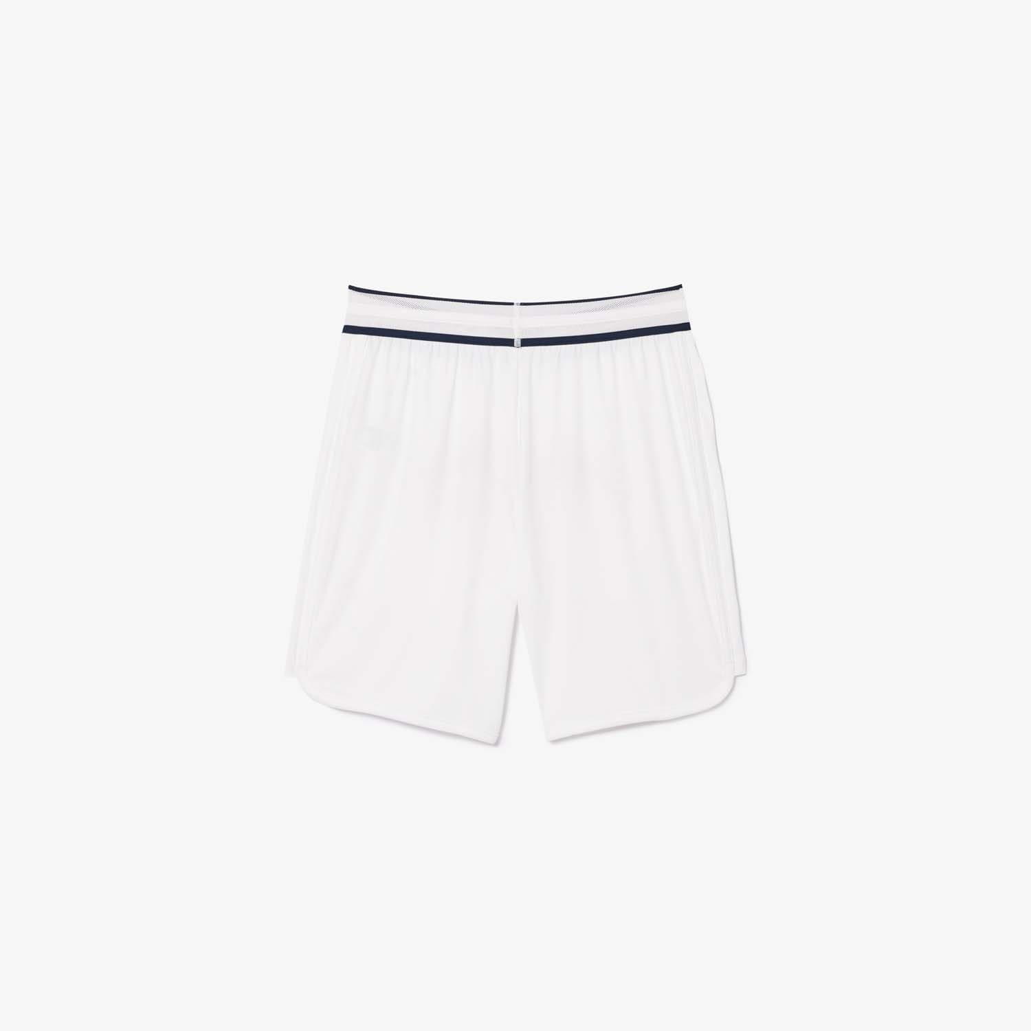 White - Lacoste - Tennis X Daniil Medvedev Shorts - 3