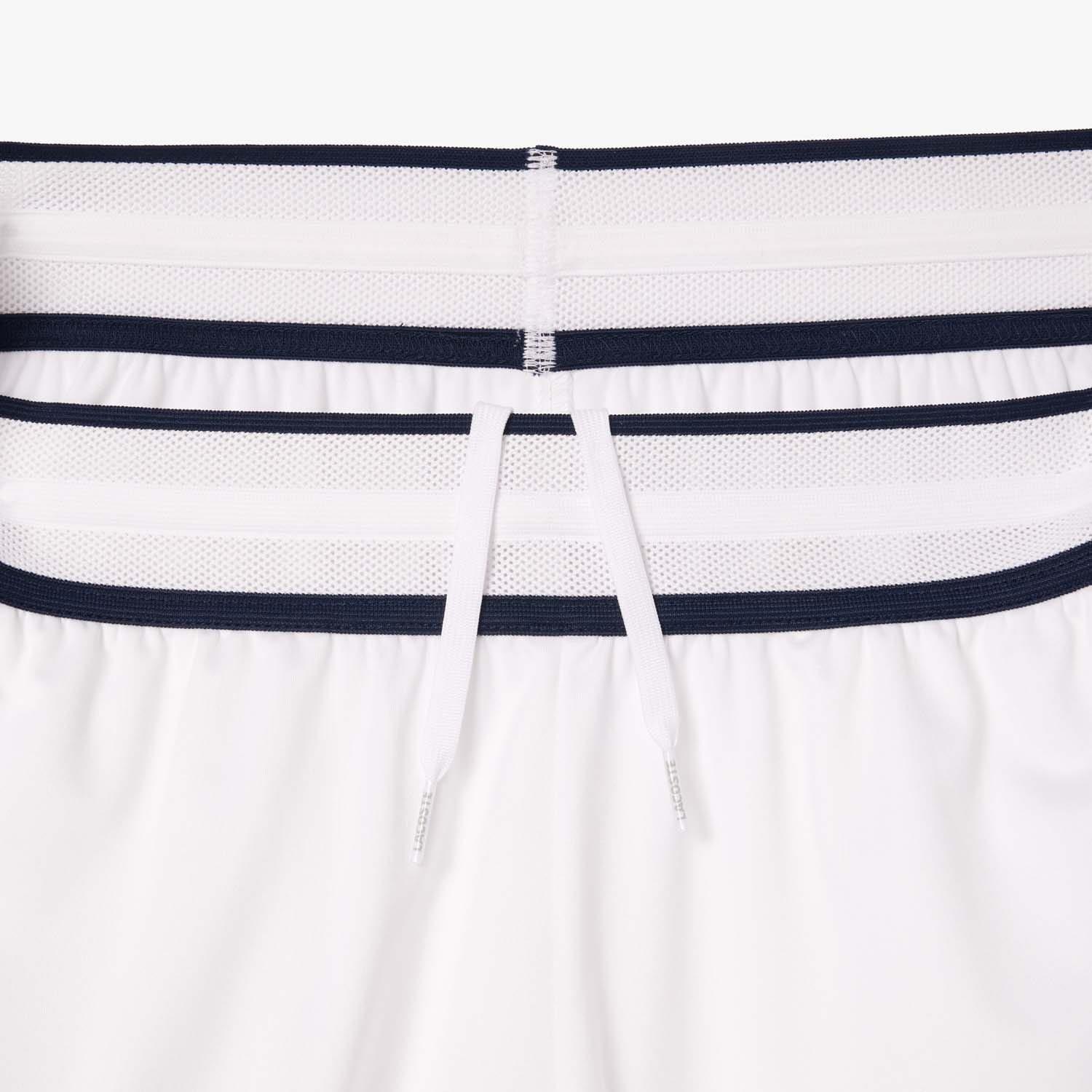 White - Lacoste - Tennis X Daniil Medvedev Shorts - 5
