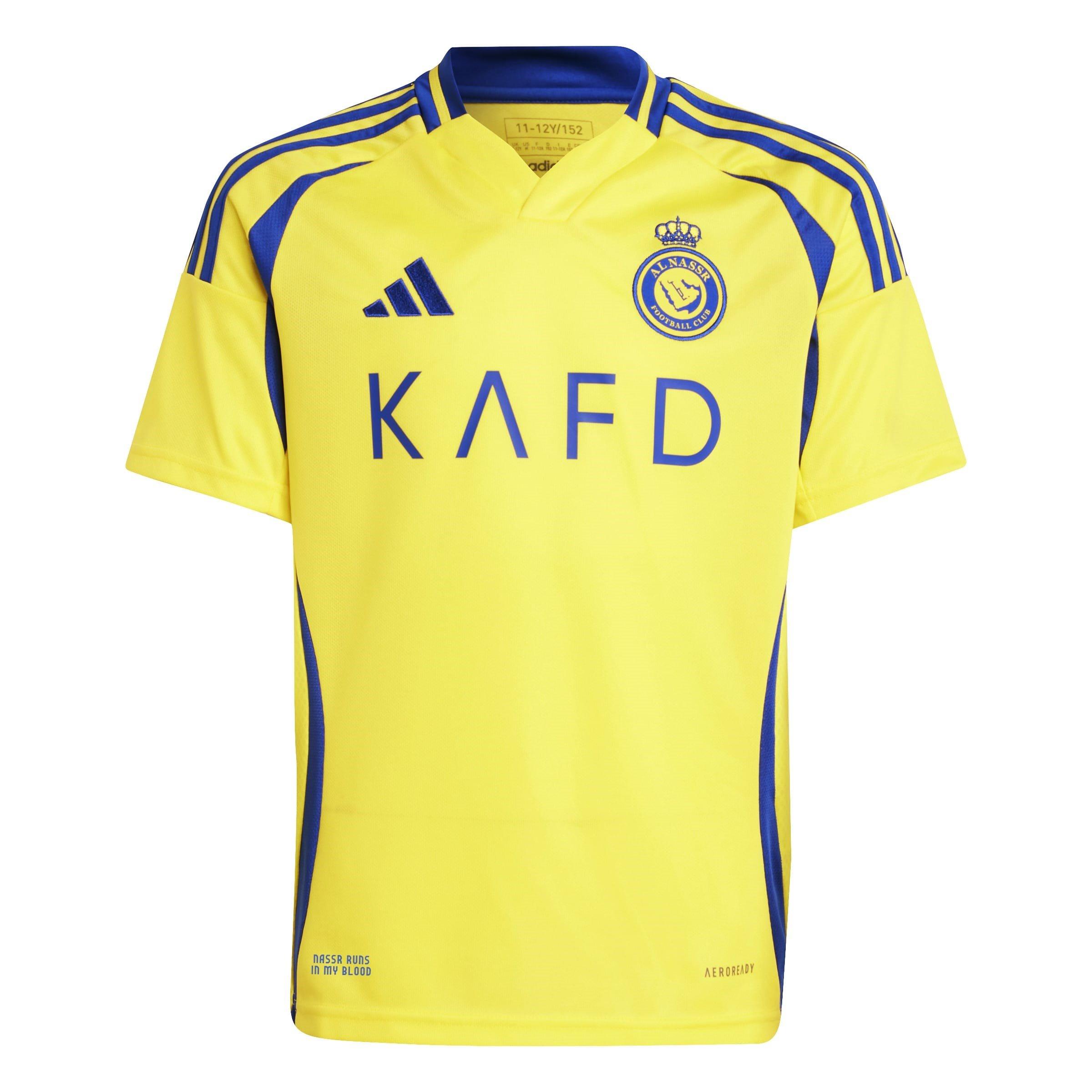 IMPYEL/ROYBLU - adidas - Al Nassr Ronaldo Home Shirt 2024 2025 Juniors - 1