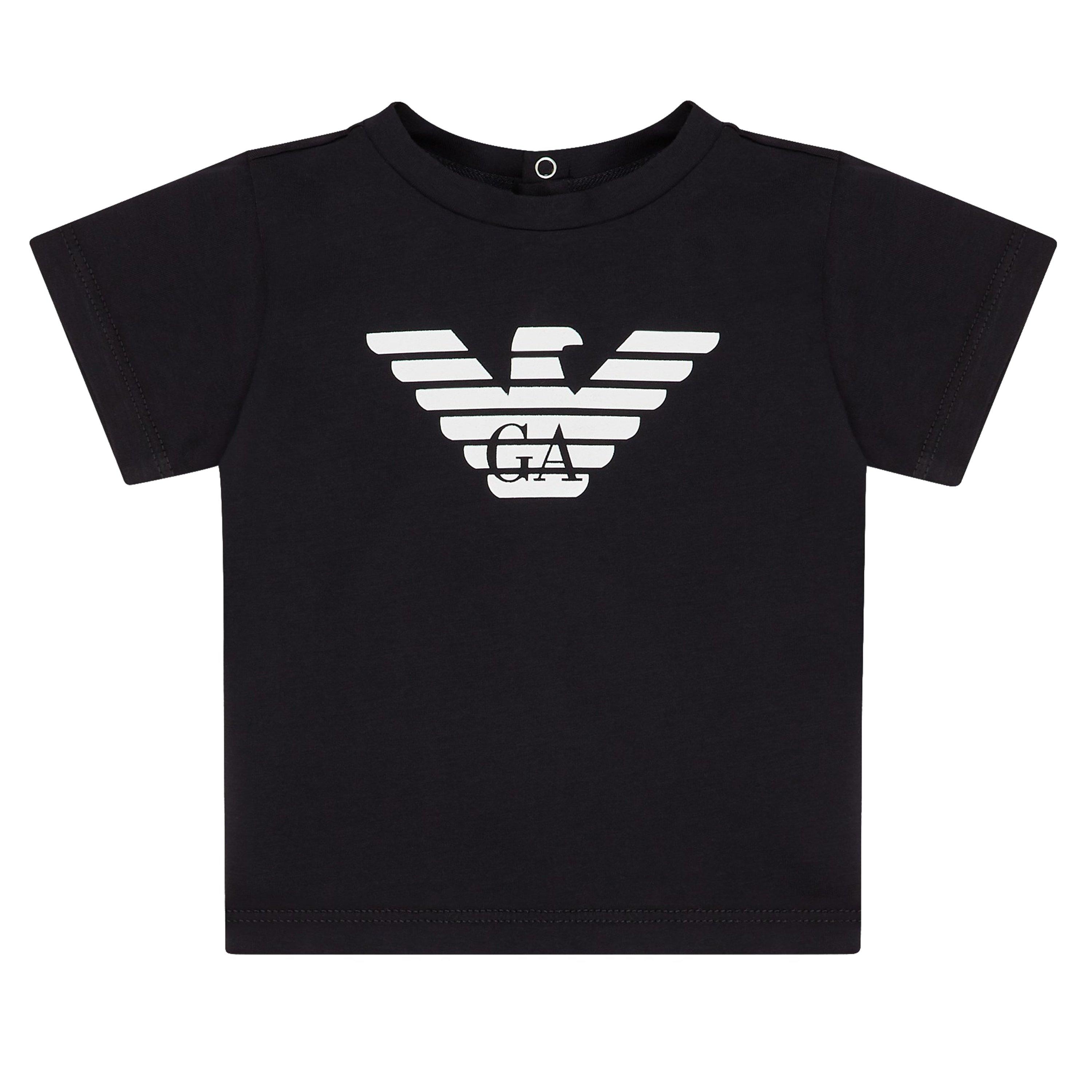 Emporio Armani Boys Eagle Logo T-Shirt
