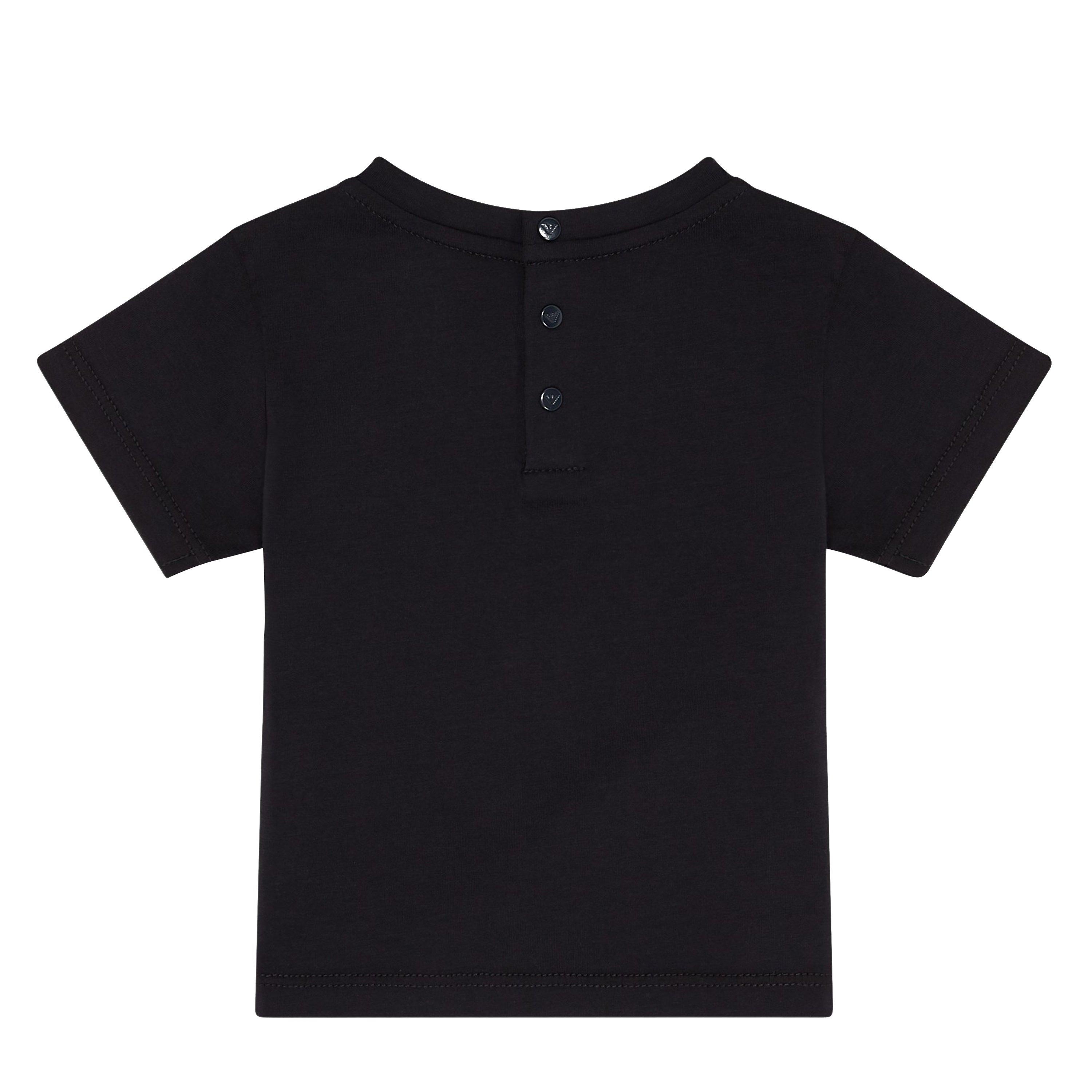 Black 0975 - Emporio Armani - Boys Eagle Logo T-Shirt - 2