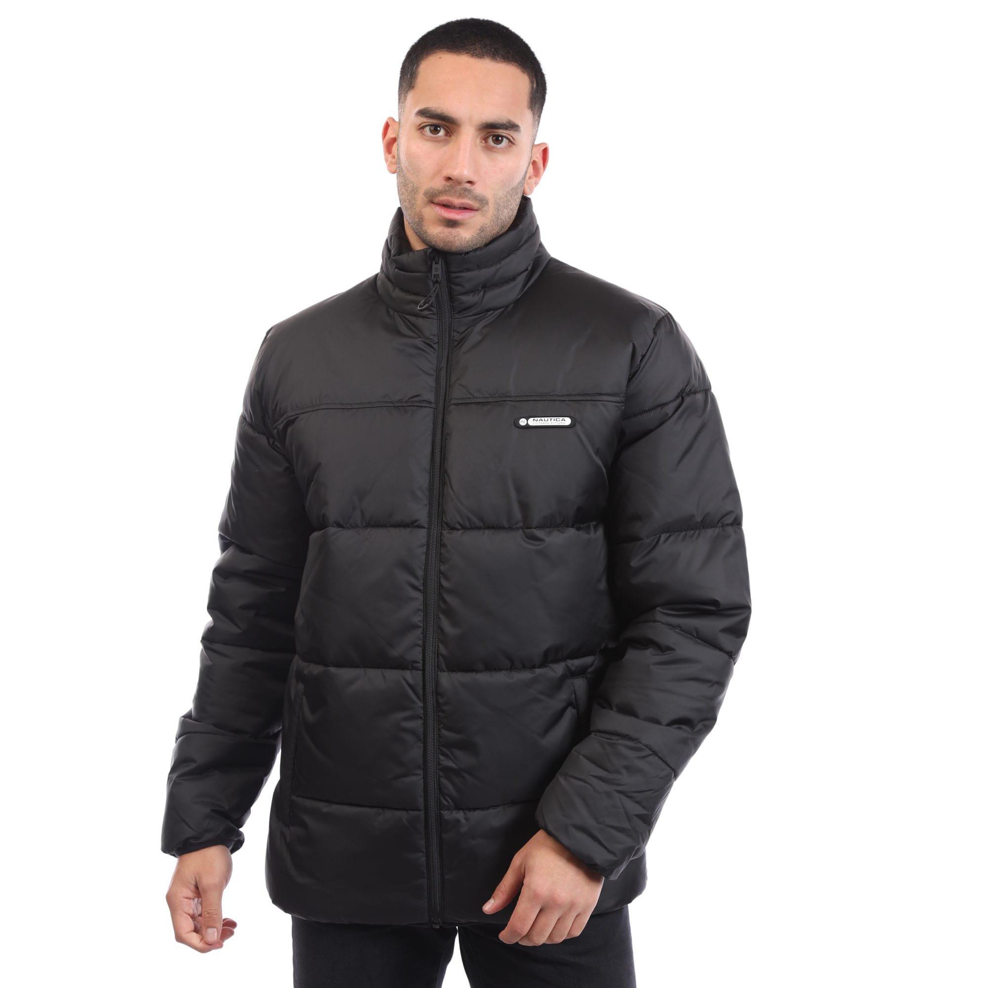 Black - Nautica - Peacock Puffer Jacket - 1