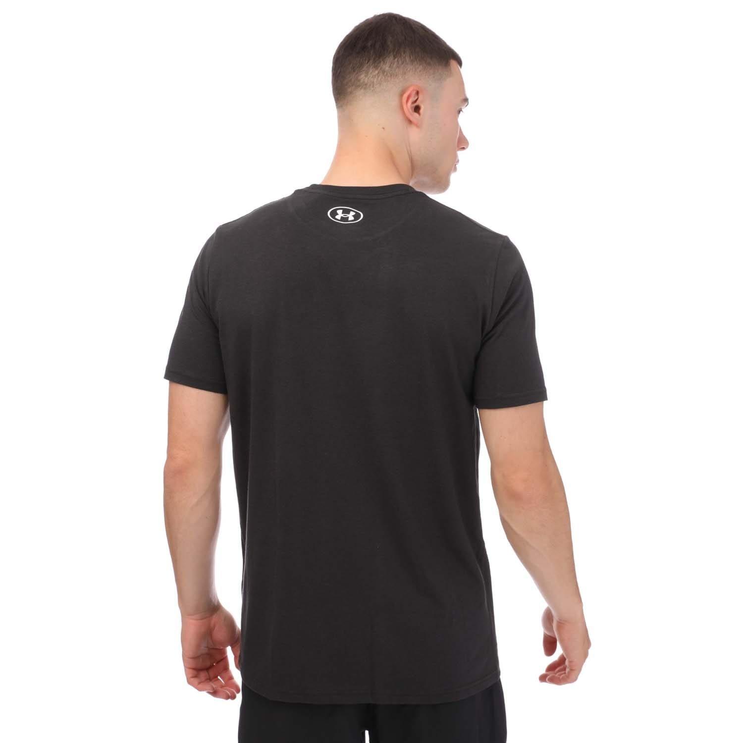 Black - Under Armour - Camo Chest Stripe Short Sleeve - 2