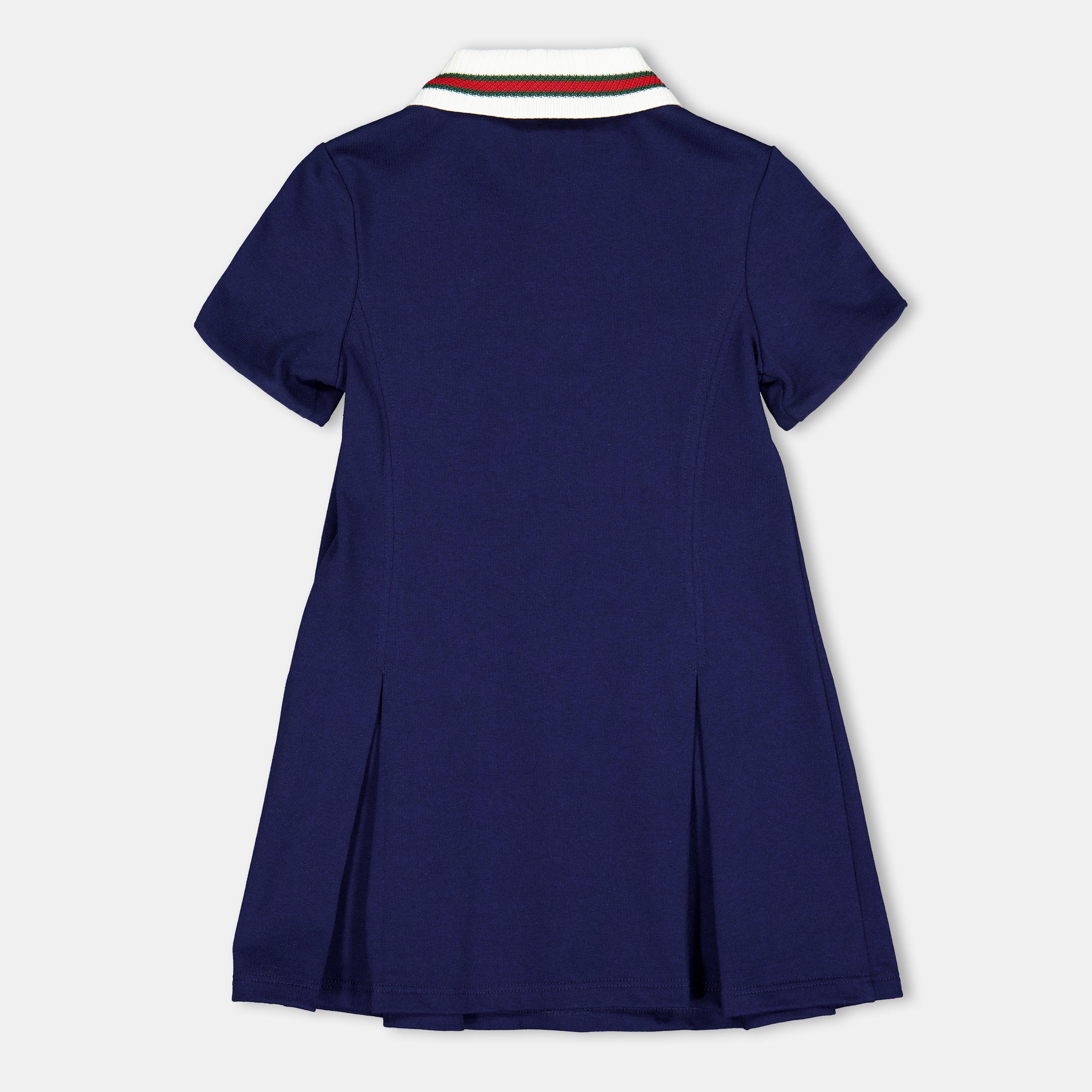 Wintery 4724 - Gucci - Kids' Button Placket Polo Dress - 2