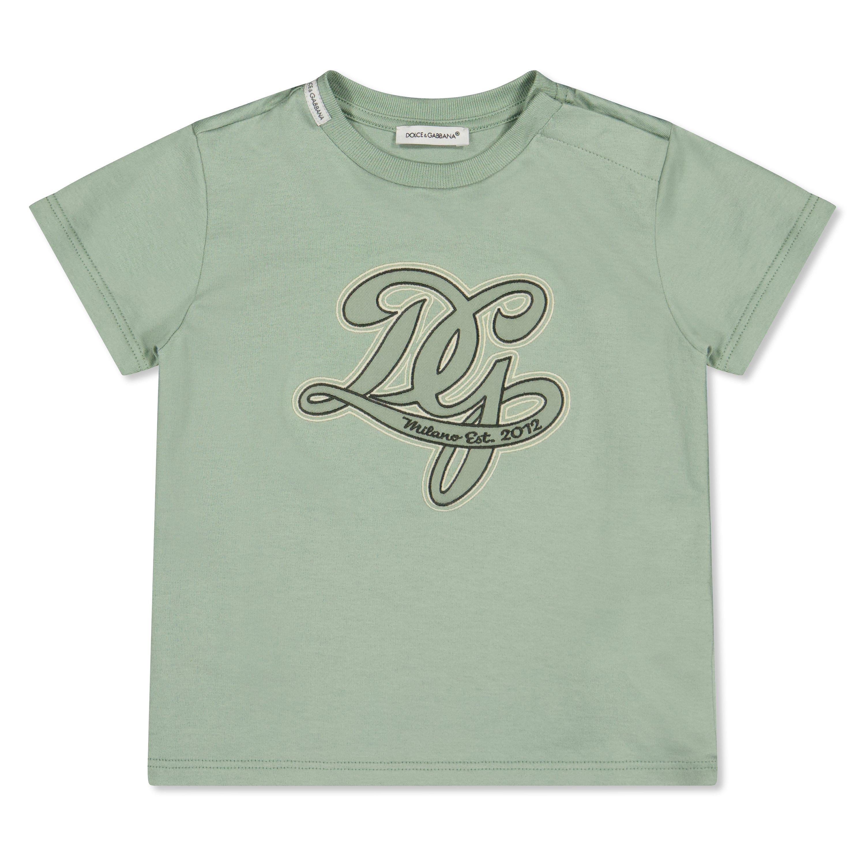 Sage V3732 - Dolce and Gabbana - DG Logo Tee In61 - 1