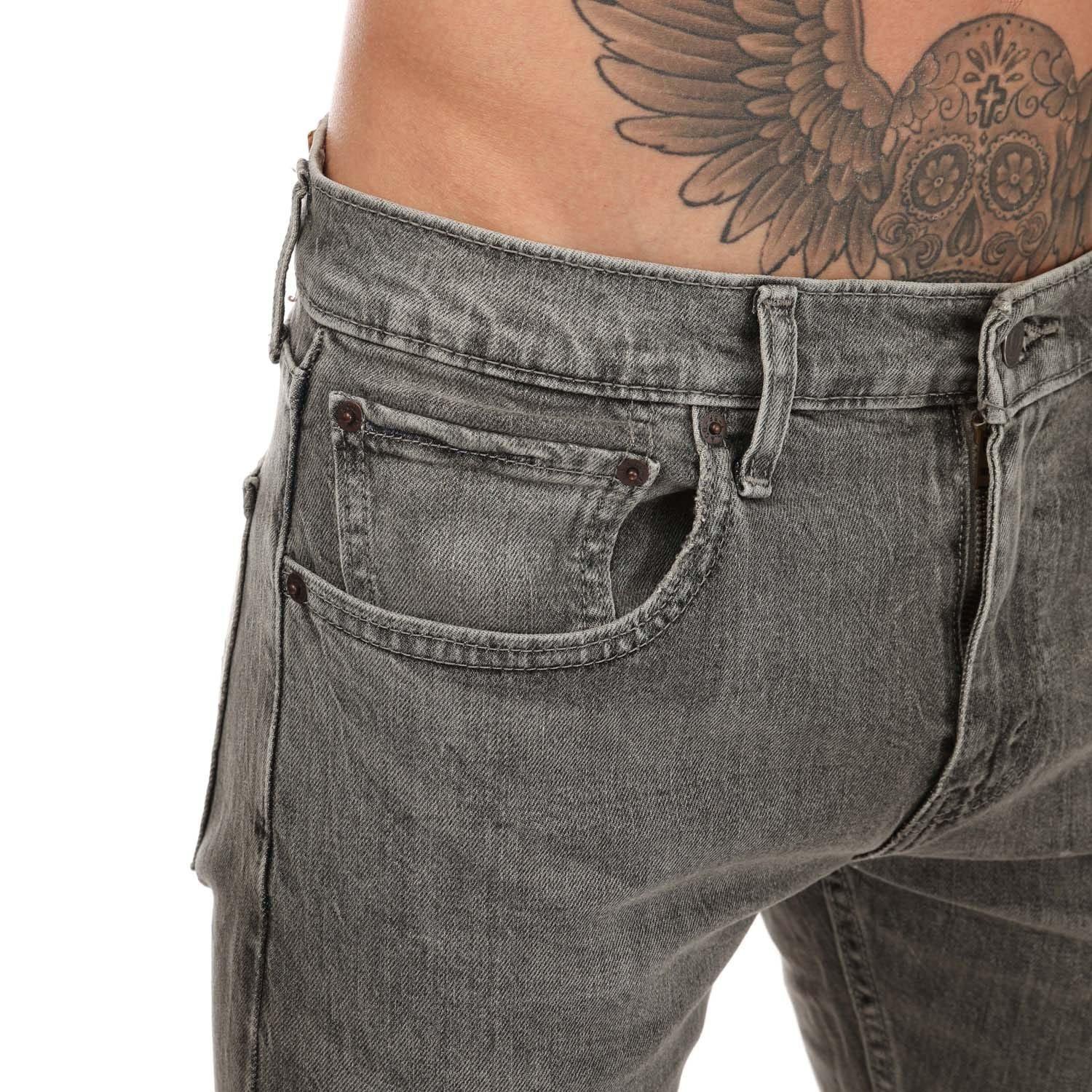 Grey - Levis - 512 Slim Taper Little Love Jeans - 4
