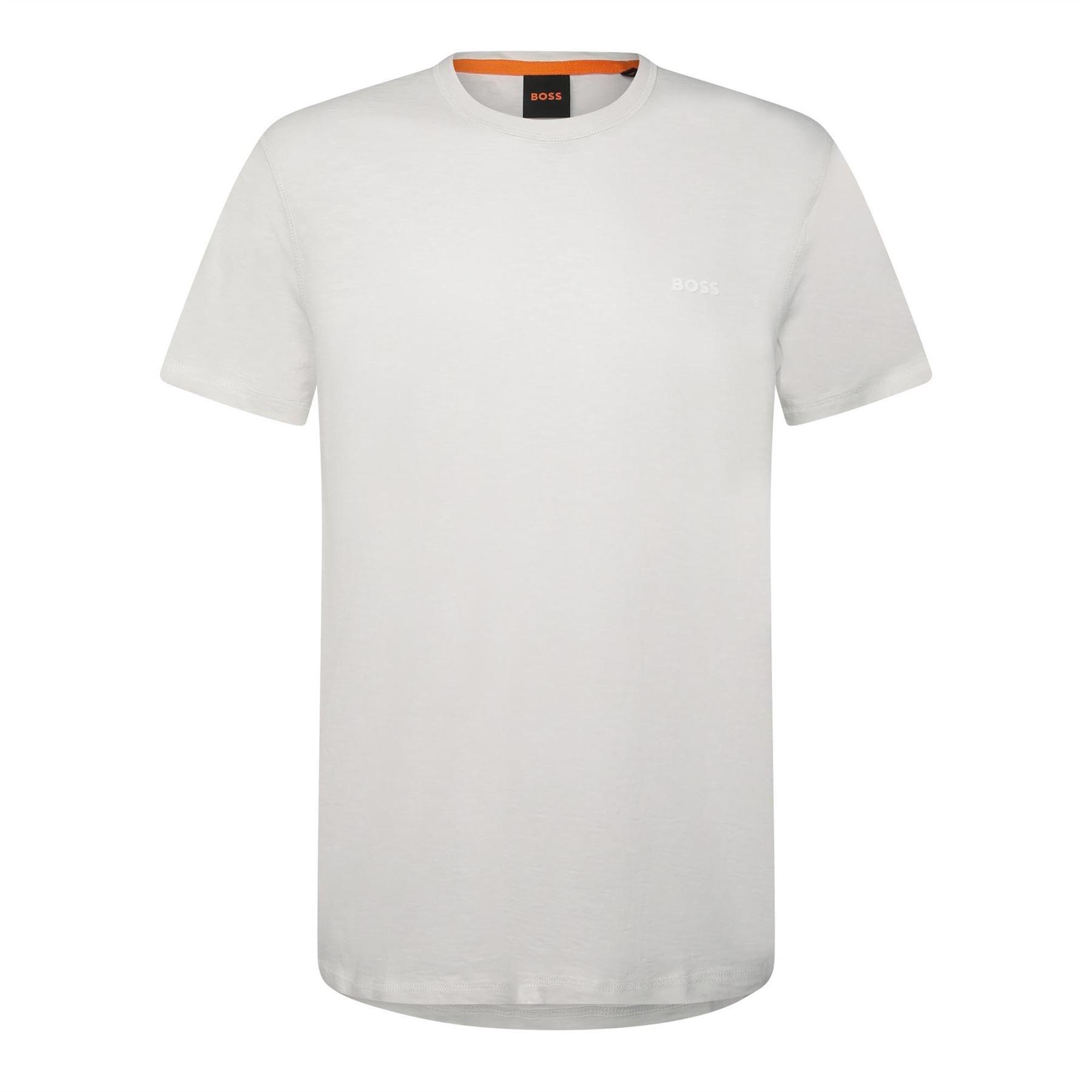 Natural - Boss - Tegood Cotton Slub T-Shirt - 1