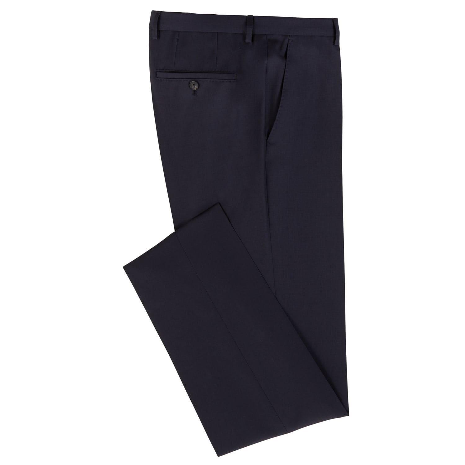 Dark Blue - Boss - Lenon Trousers - 2