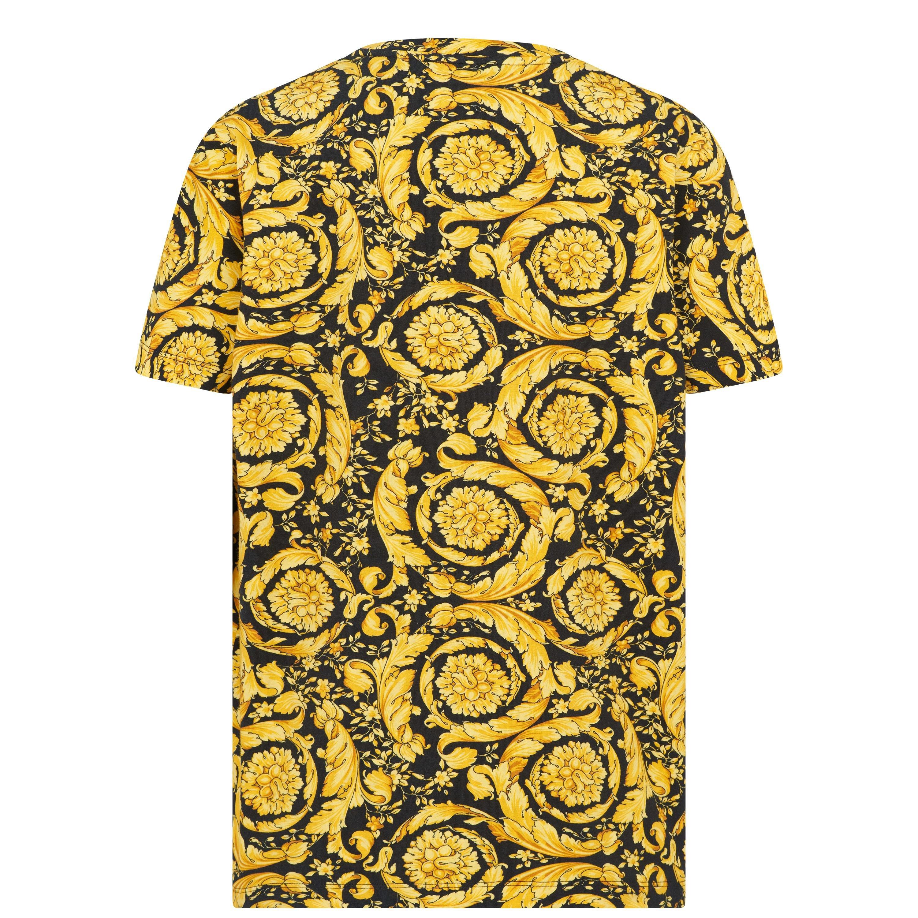 Gld/Blk 5B000 - Versace - Children's Baroque T Shirt - 2