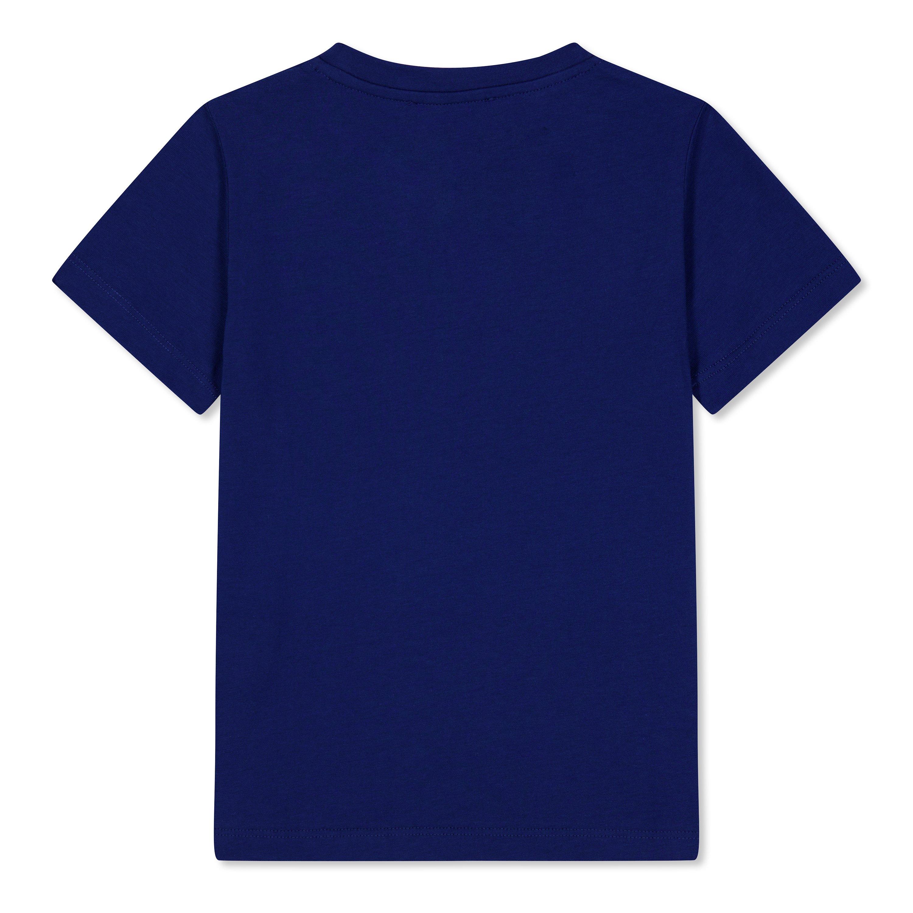 Blue 2US90 - Versace - Children's Small Logo T Shirt - 2