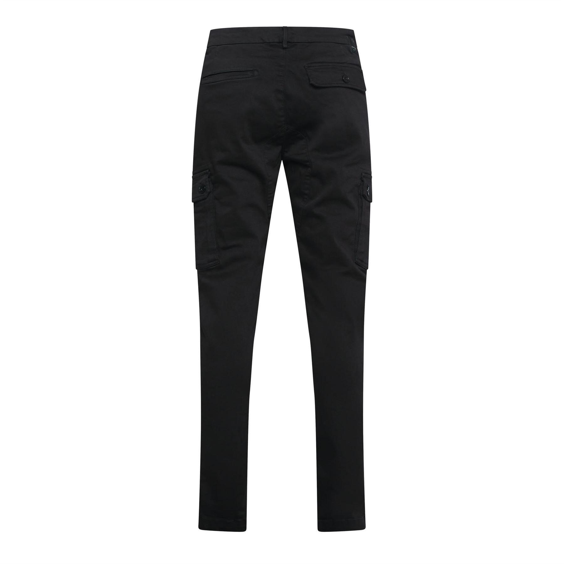 Black - Replay - Jaan Slim-Fit Cargos - 2