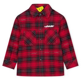 Off White Check Shirt Juniors