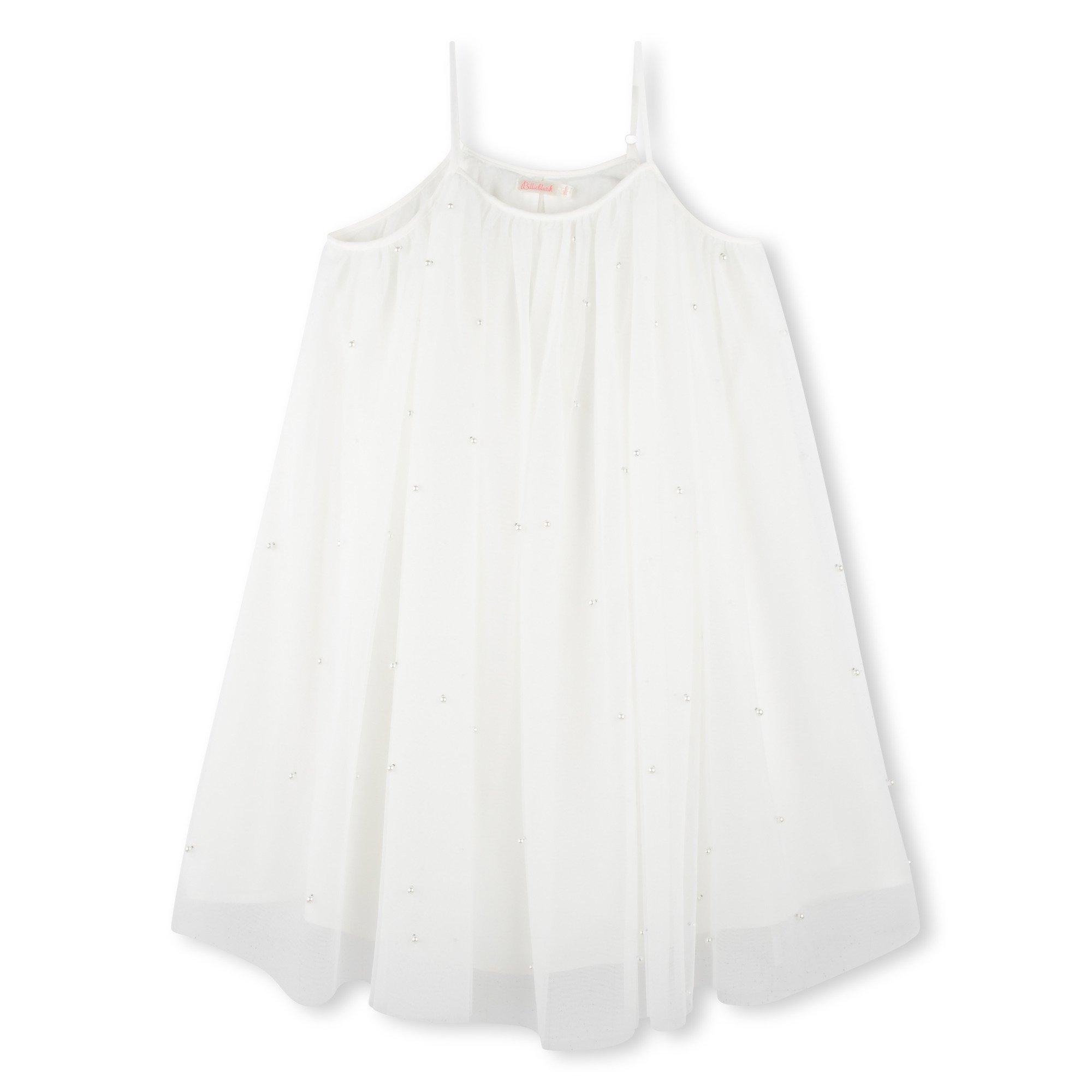 Billieblush Girls Kids' Sparkle Swing Dress - Ivory 121 - 4Y