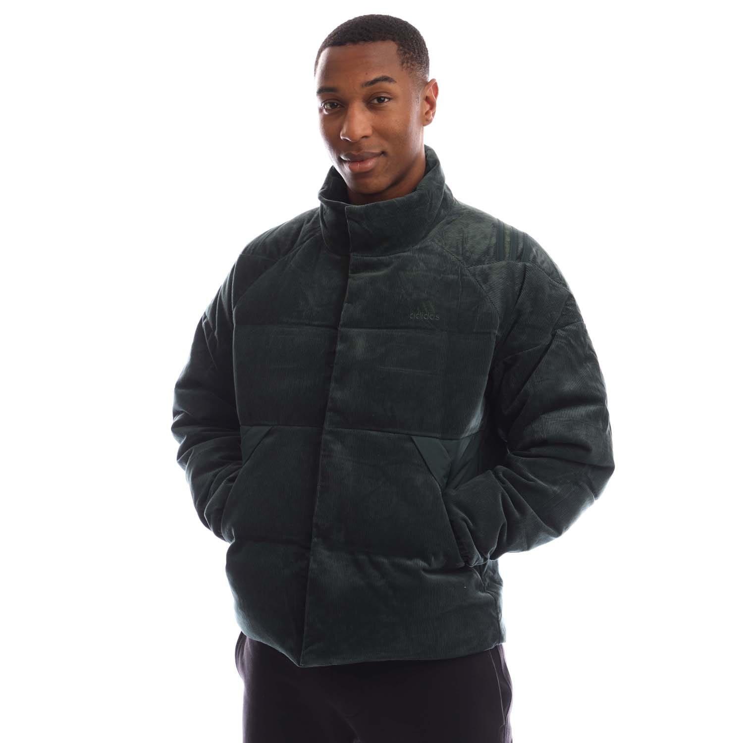 Green - adidas - Cord Down Jacket - 1