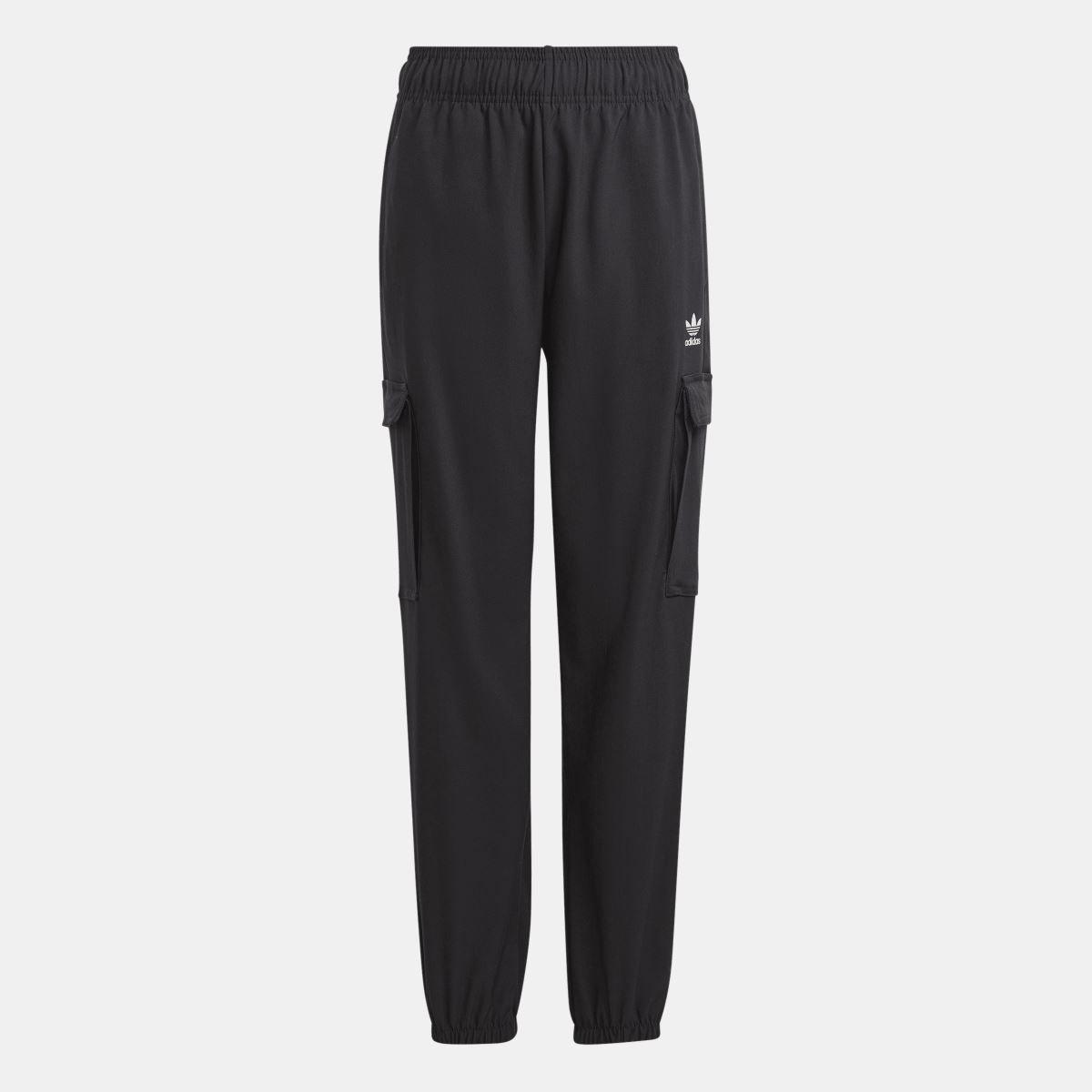 Black - adidas Originals - Adicolor Cargo Trousers - 1