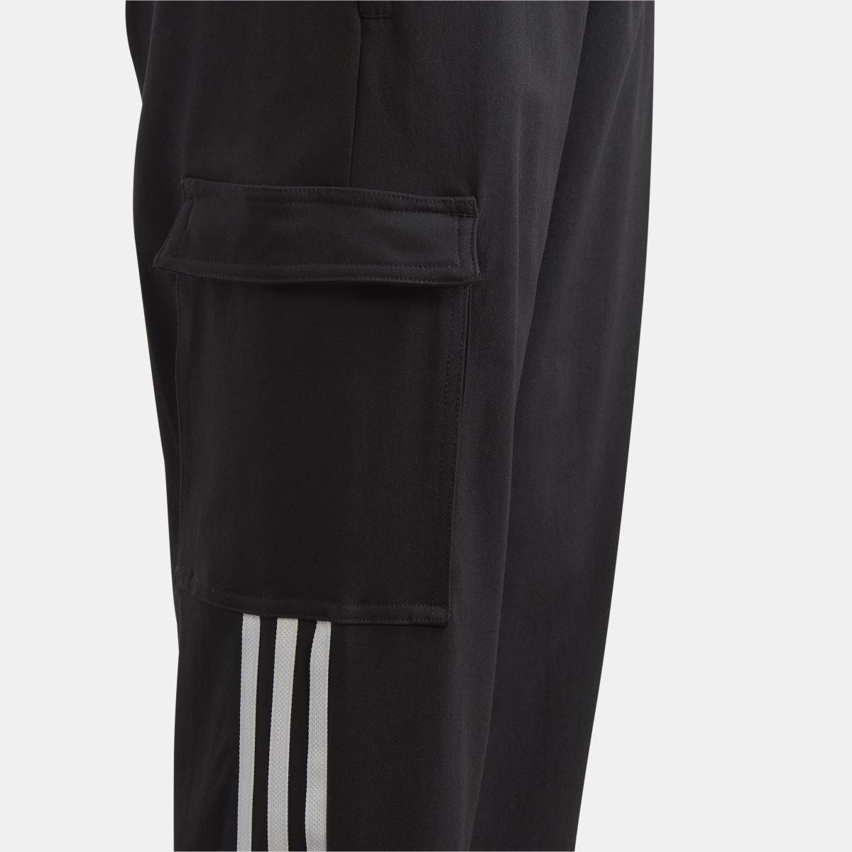 Black - adidas Originals - Adicolor Cargo Trousers - 4