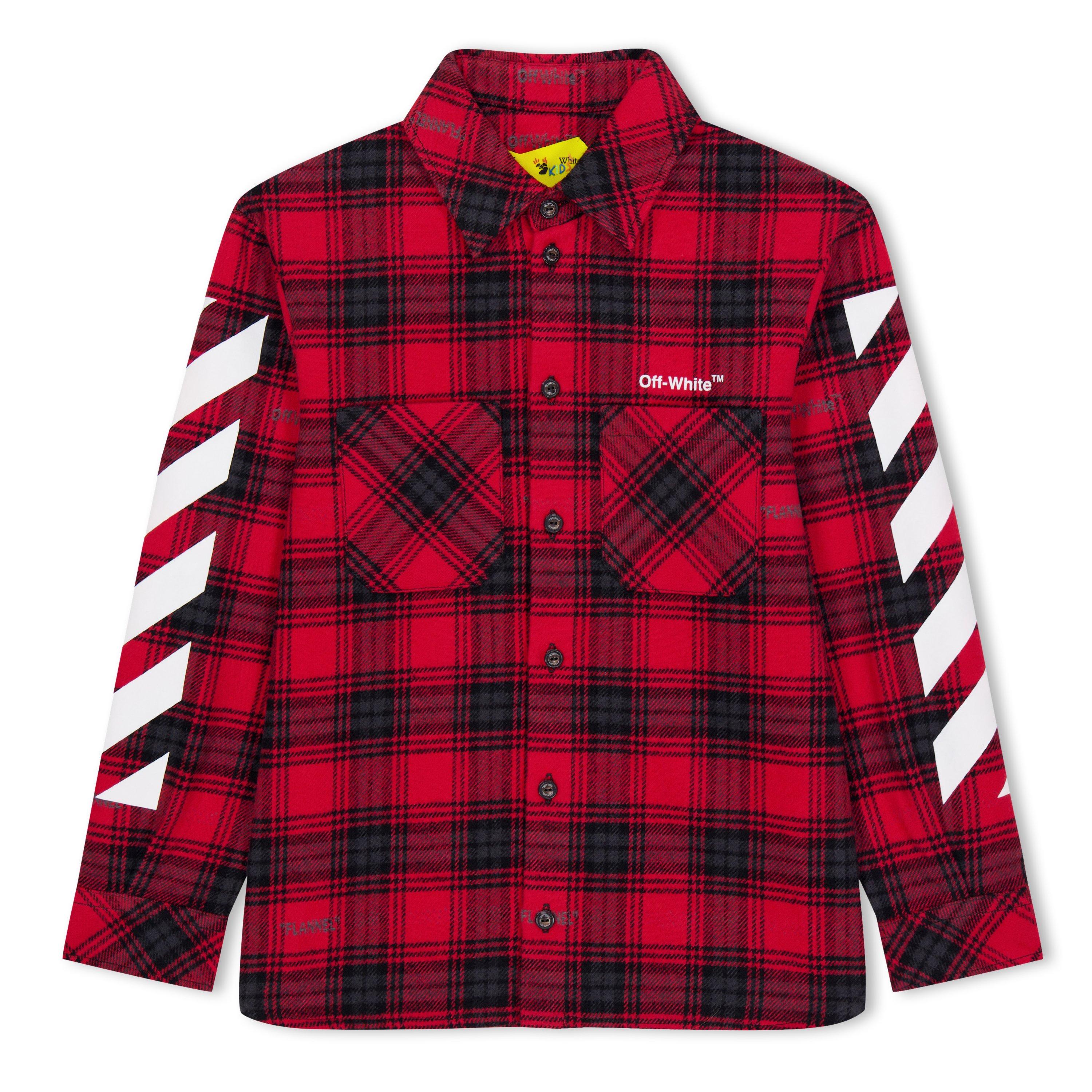 Off White | Check Shirt Juniors | Patterned Shirt - Long