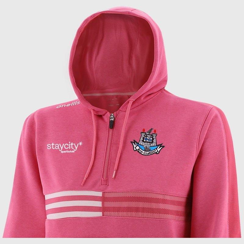 Pink/Pink/White - ONeills - Dublin Nepal Half Zip Hoody Girls - 2