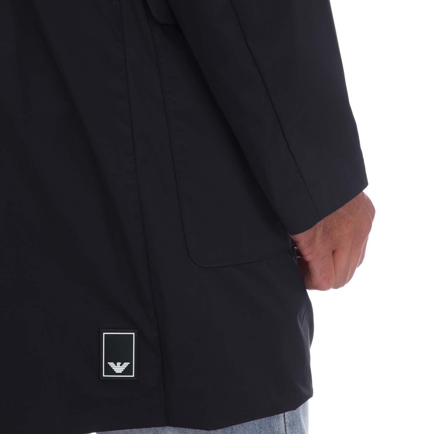 Navy - Armani - Essentials Jacket - 5