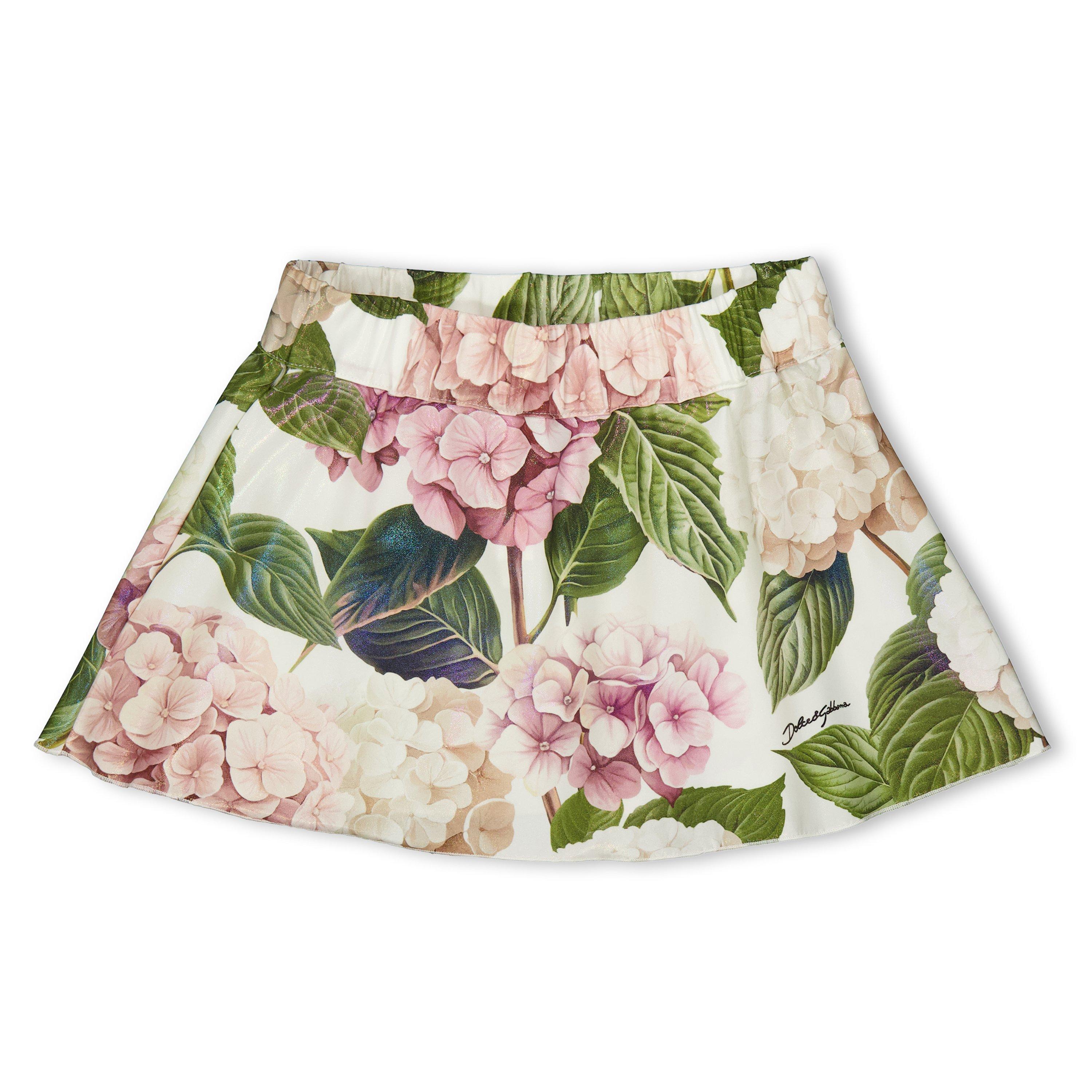 Dolce and Gabbana DG Flower Skrt Jn61 - Pink HA5XG - Size 4Y
