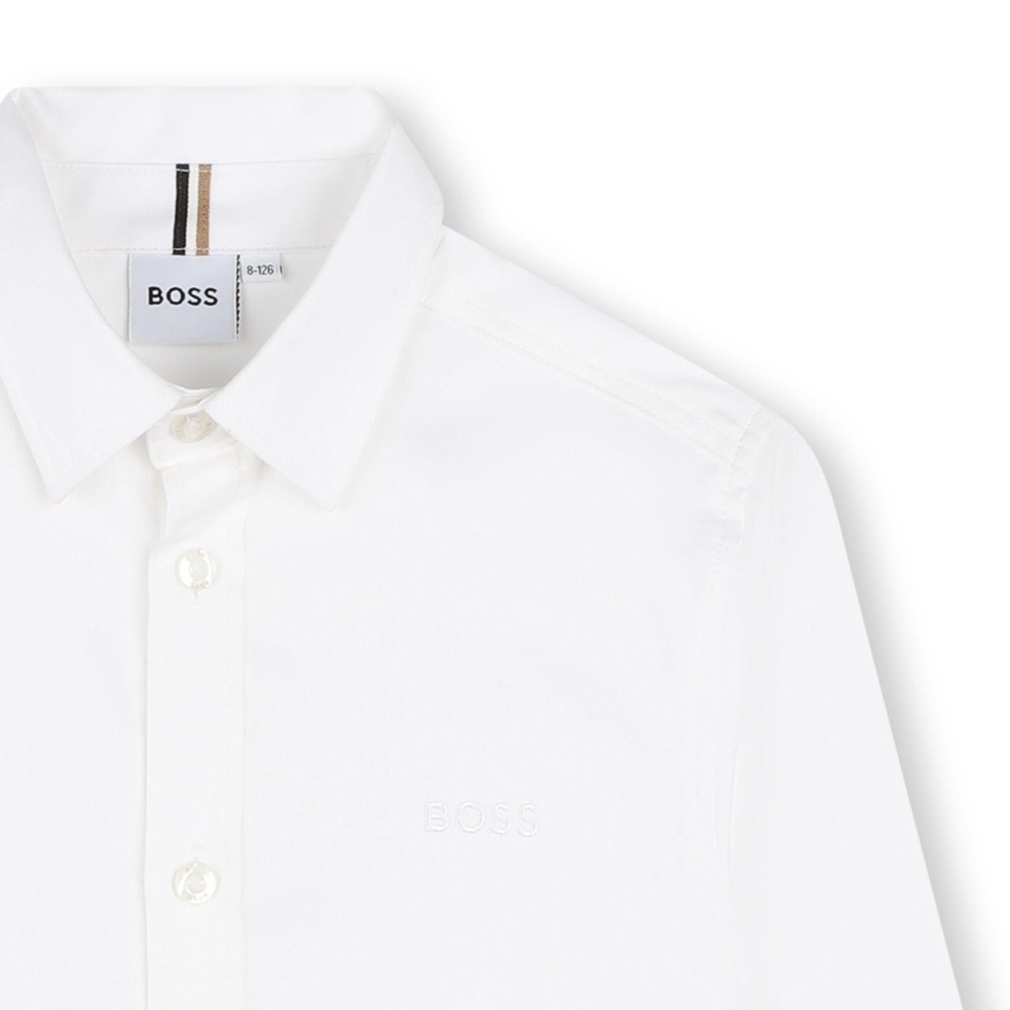 Bianco - Boss - Boss Formal Shirt In54 - 3