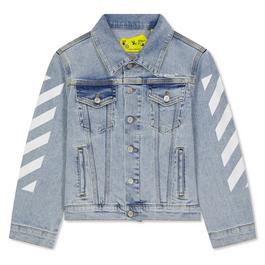 Off White Denim Jacket Babies